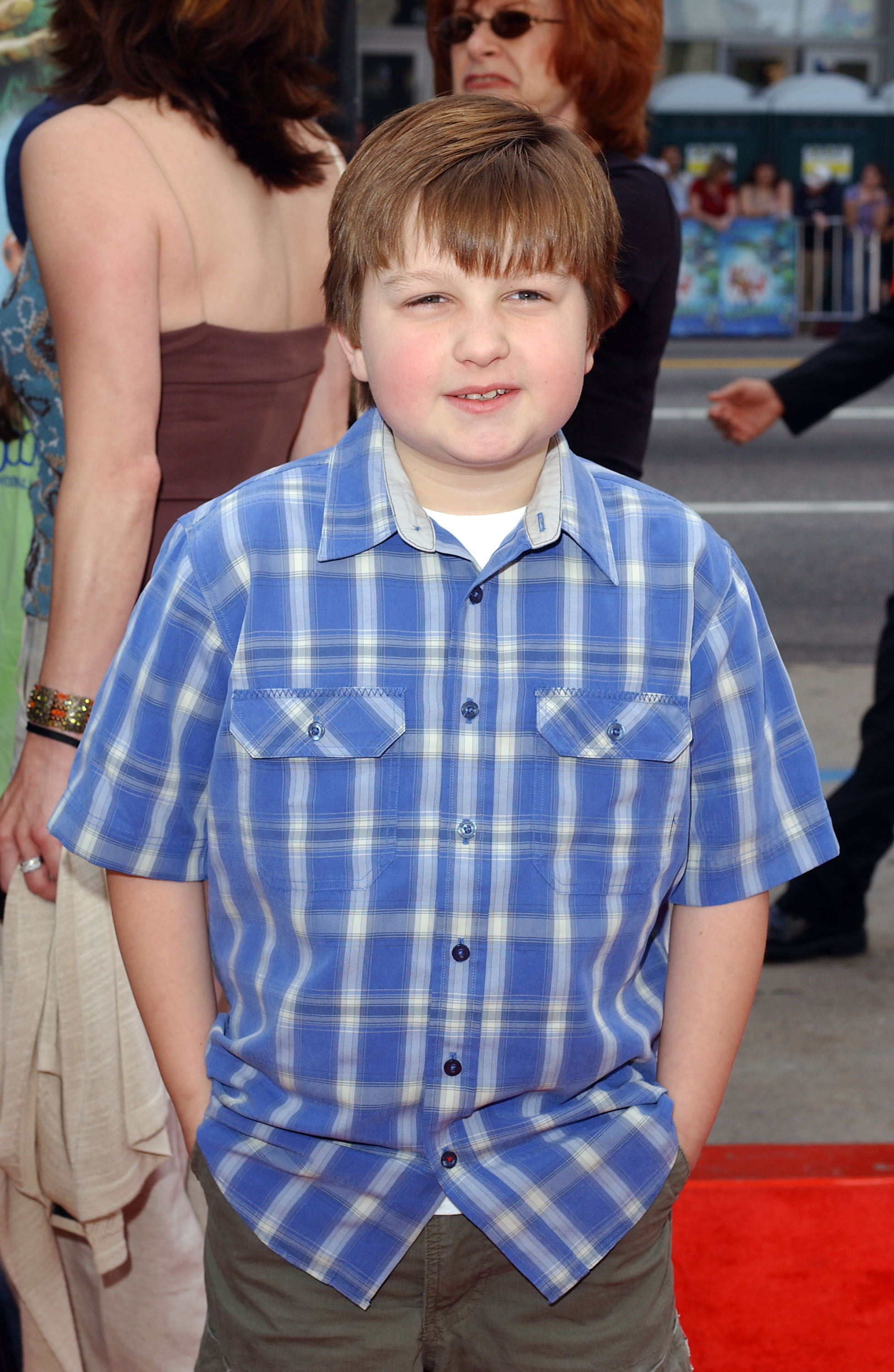 Angus T. Jones at the  Premiere of "Scooby Doo 2 : Monsters Unleashed" in Los Angeles in 2004 | Source: Getty Images