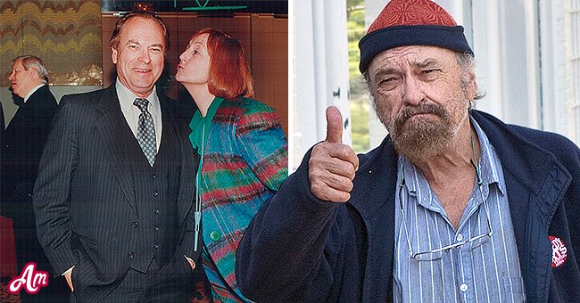 Rip Torn in "The Larry Sanders Show" in the 1990s and going to court in 2010 | Photo: Getty Images 