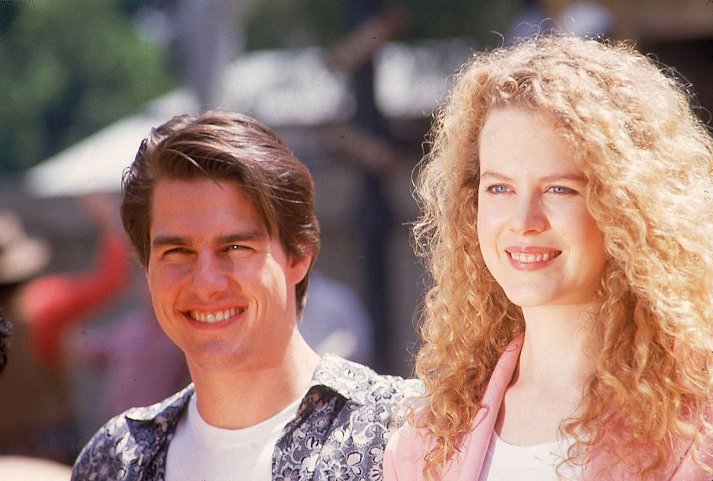 Tom Cruise and Nicole Kidman smiling for the cameras. | Source: Getty Images