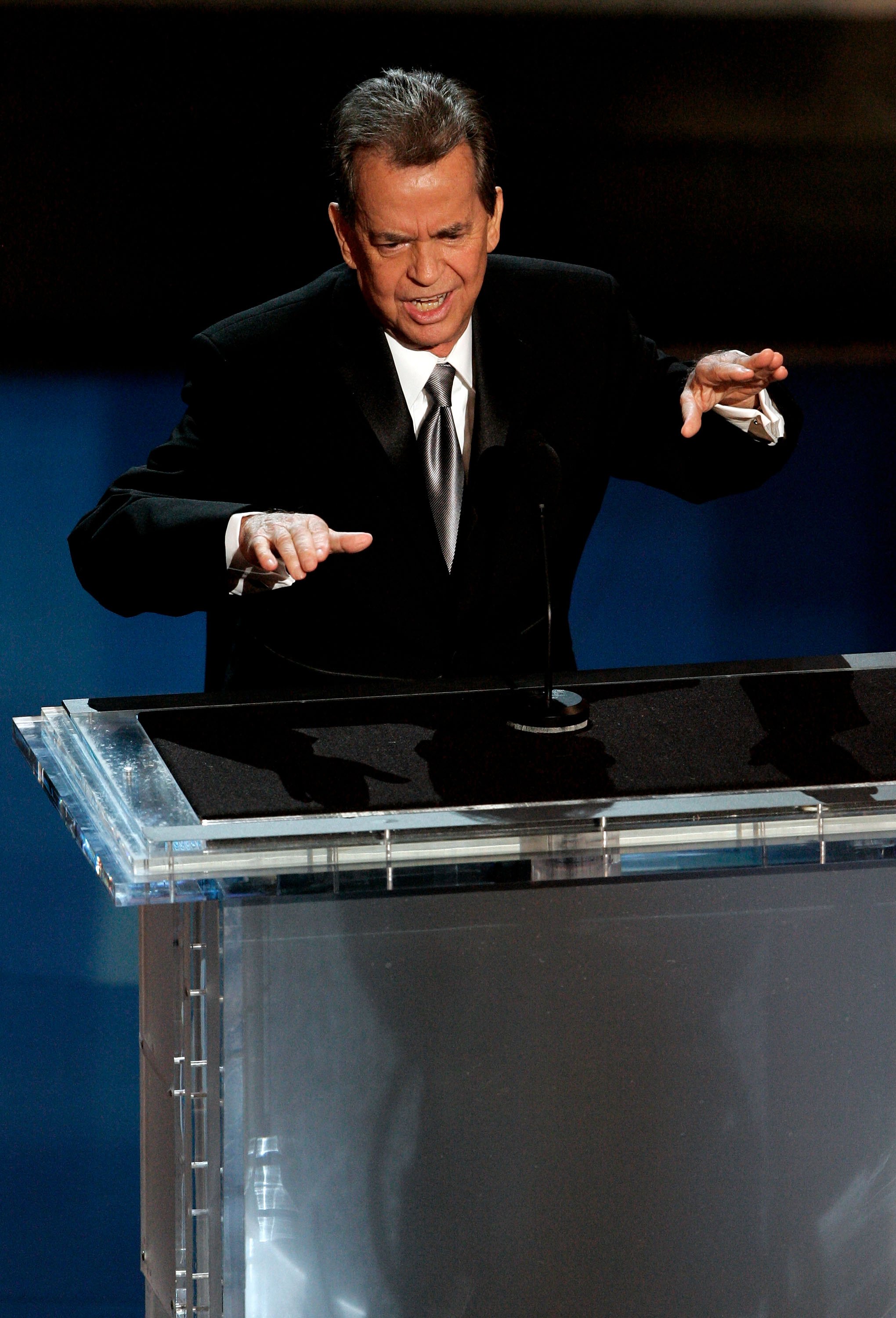 Dick Clark on August 27, 2006 in Los Angeles, California | Source: Getty Images
