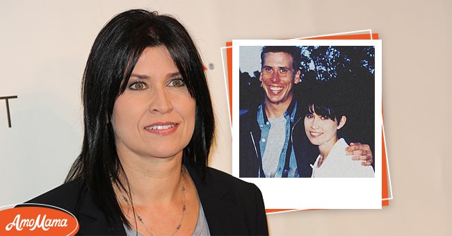 A recent photo of Nancy McKeon. Inset: Nancy and her brother Phillip. | Source: Getty Images