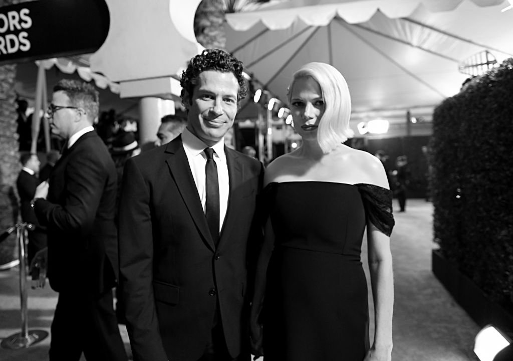 Thomas Kail and Michelle Williams attend the 26th Annual Screen Actors Guild Awards at The Shrine Auditorium on January 19, 2020. | Photo: Getty Images