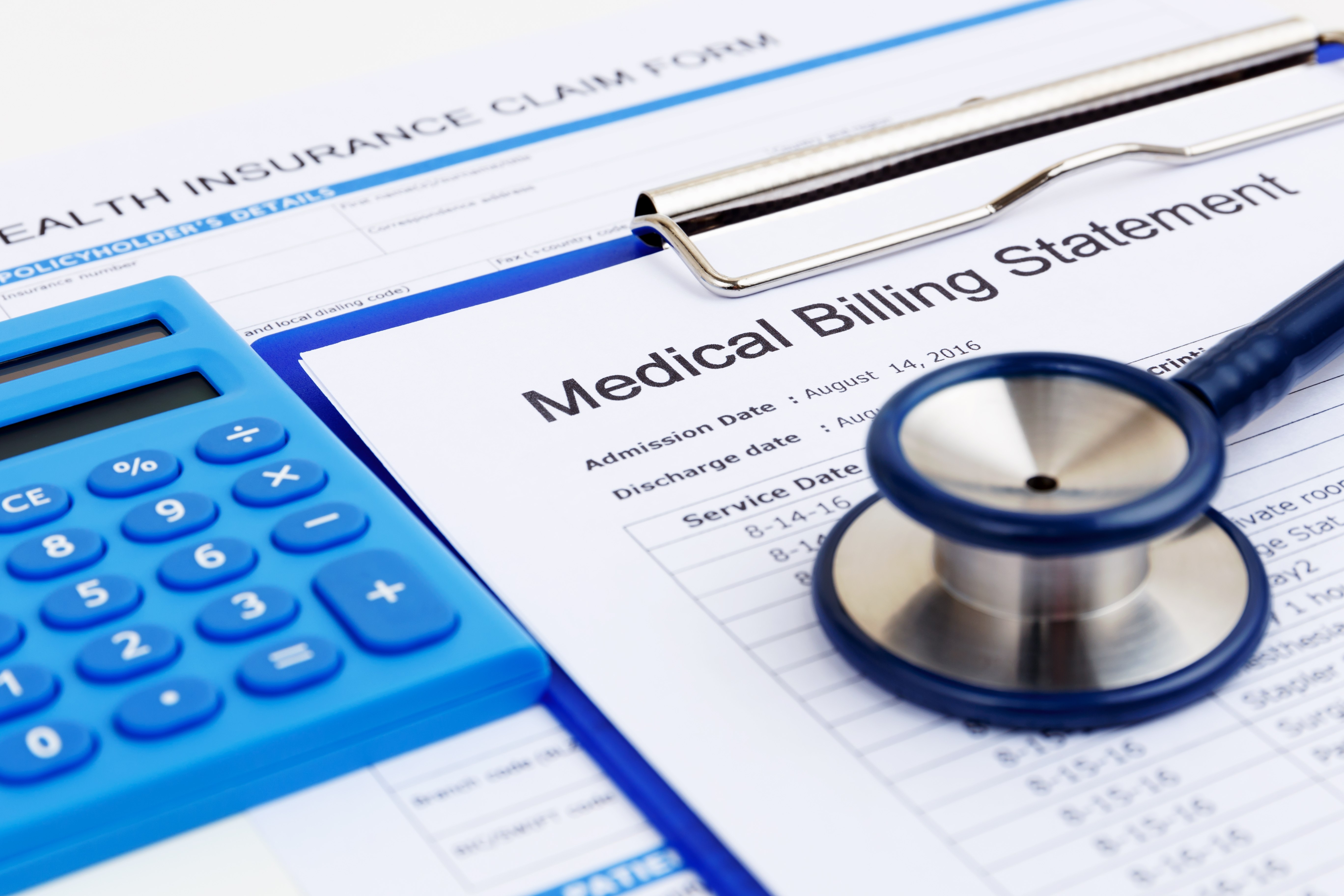 A medical bill statement | Source: Shutterstock