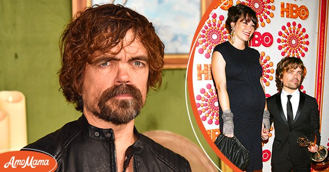 [Left] Peter Dinklage at Paramount Studios on October 4, 2018; [Right] Actor Peter Dinklage and his wife Erica Schmidt attending the Emmy Awards afterparty in Los Angeles in 2018. | Source: Getty Images