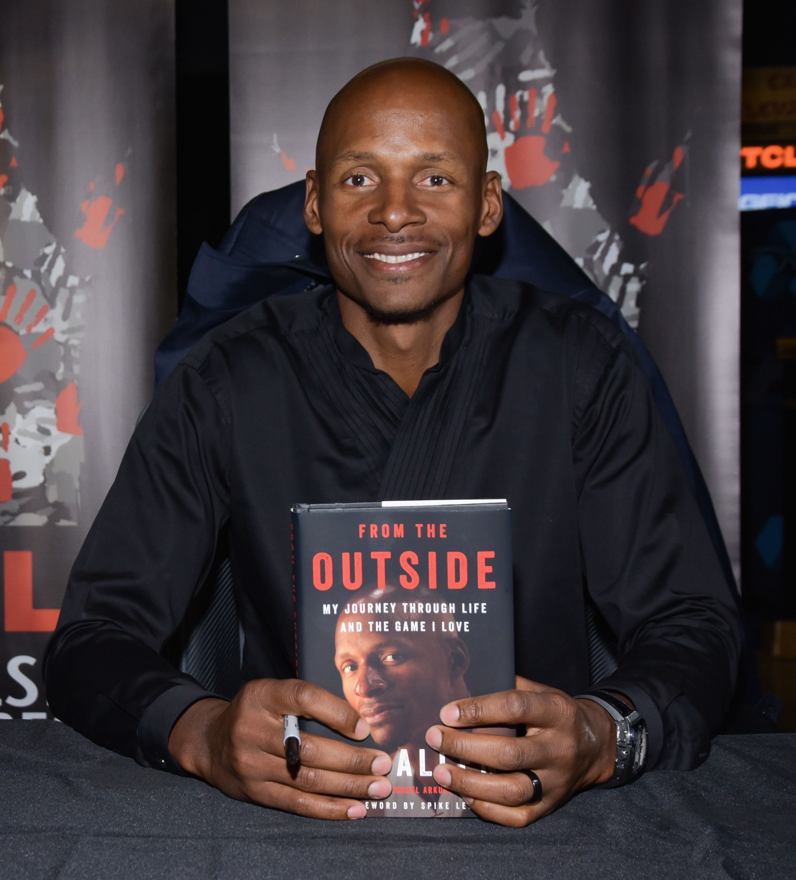 Ray Allen at his book signing and 20th anniversary screening of Spike Lee's 'He Got Game' at TCL Chinese 6 Theatres on April 24, 2018 | Photo: Getty Images