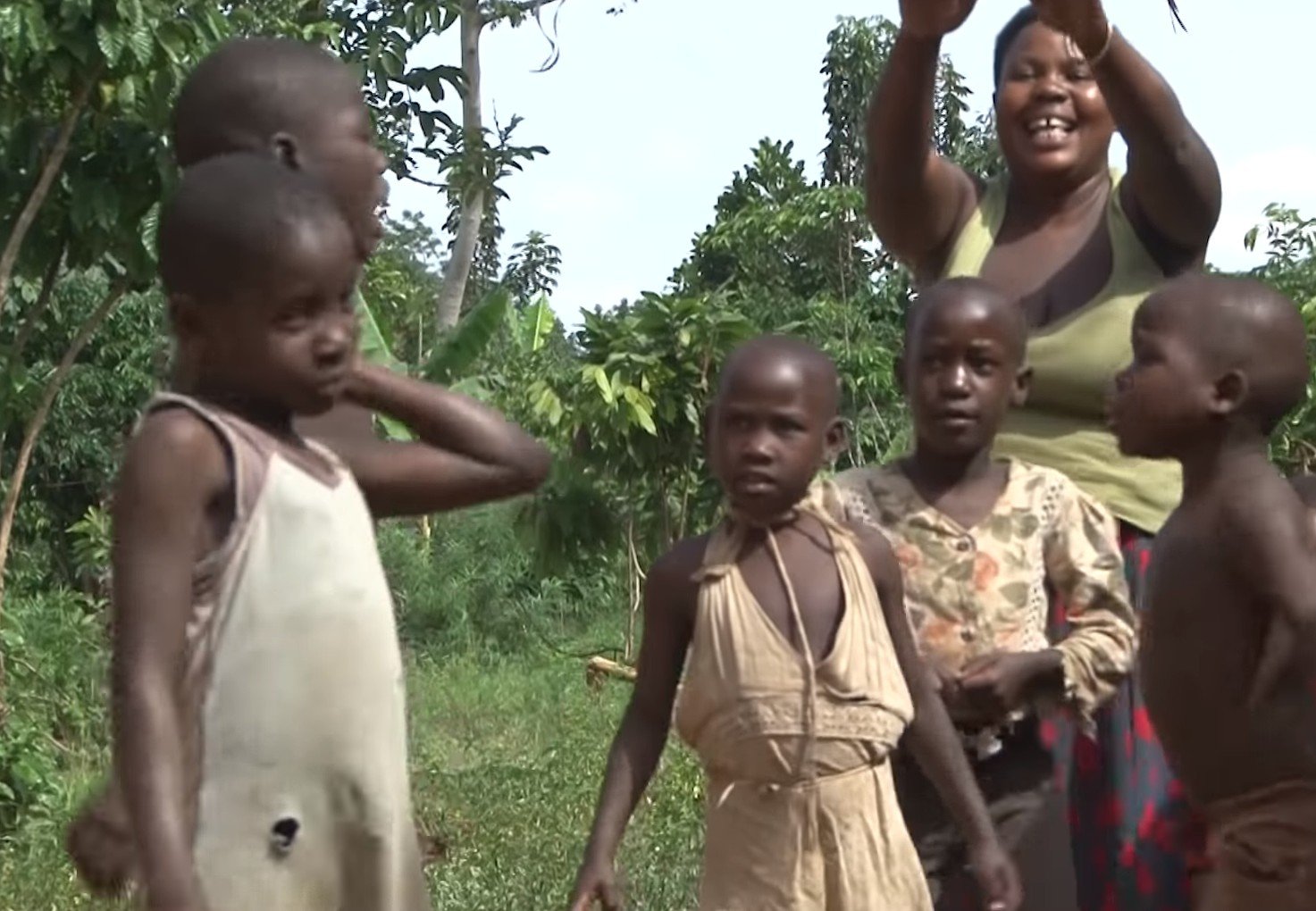 Mariam et ses enfants. l Source: YouTube/ Pulse Live Kenya Mariam et ses enfants. l Source: YouTube/ Pulse Live Kenya