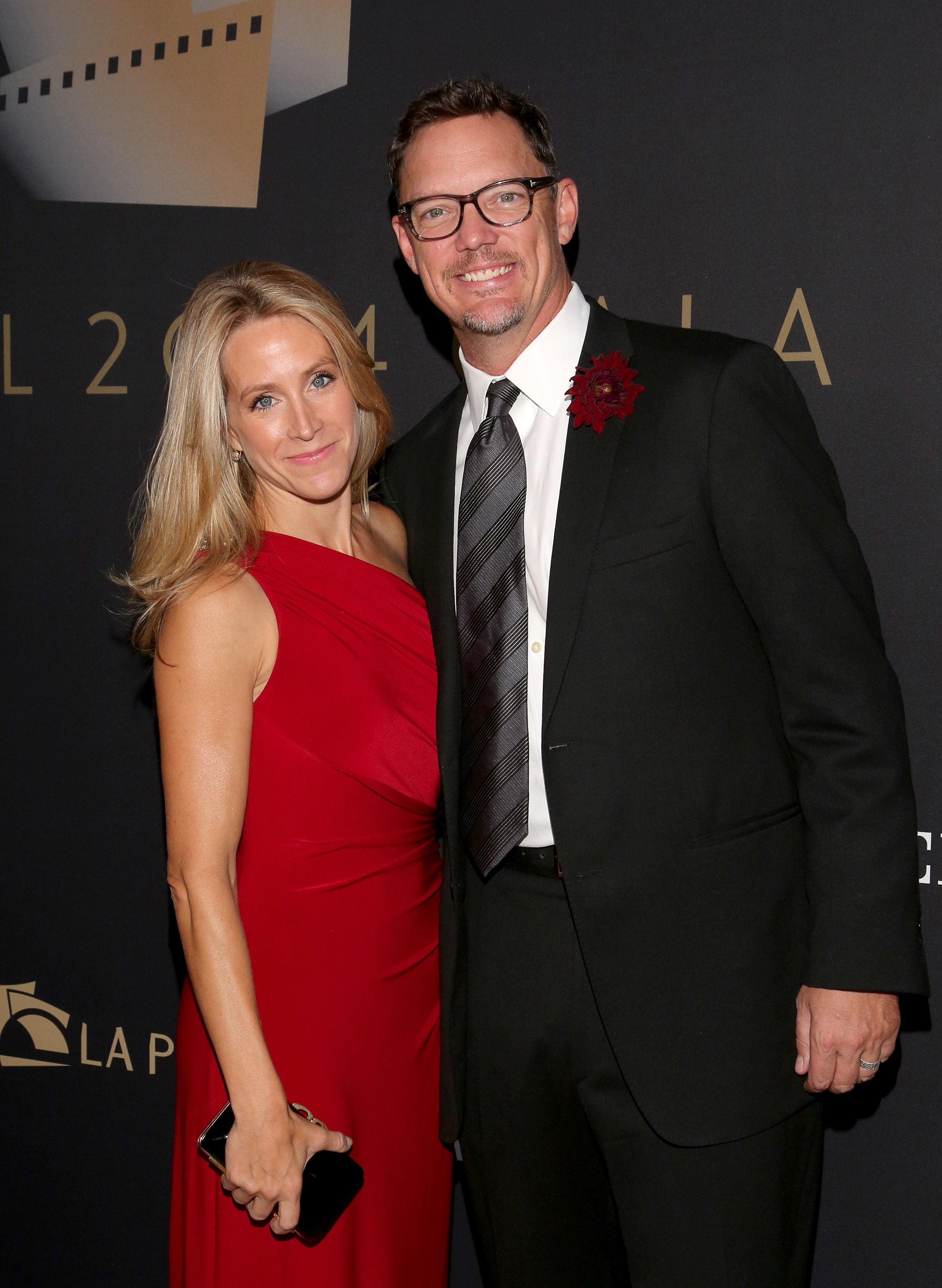 Heather Helm and Matthew Lillard at the Los Angeles Philharmonic's Walt Disney Concert Hall Opening Night Gala on September 30, 2014 in California. | Source: Getty Images