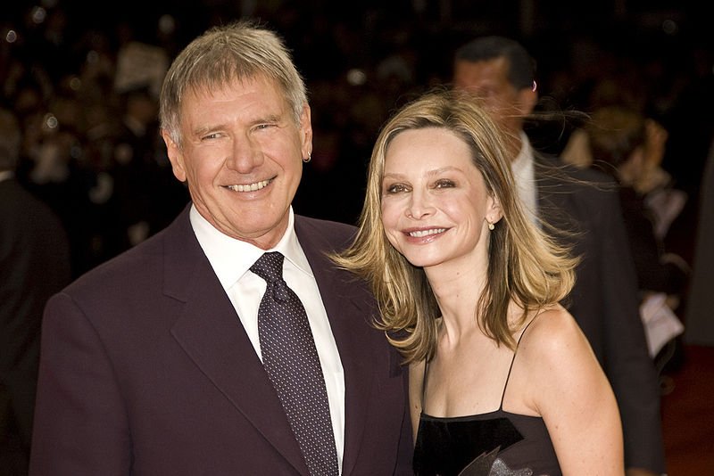 Harrison Ford and Calista Flockhart Deauville 2009. | Source: Wikimedia Commons