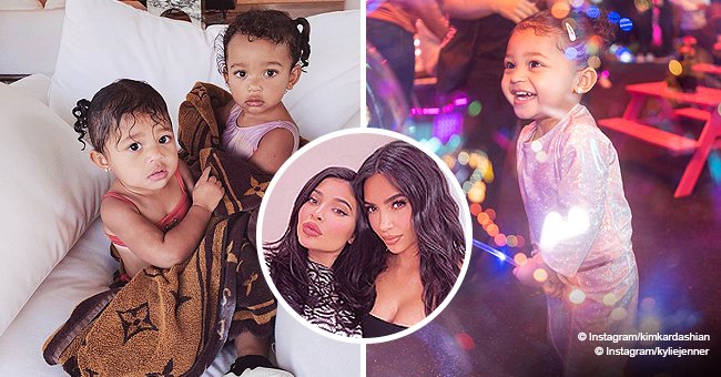 Kim Kardashian Shares Cute Photo of Daughter Chicago and Kylie Jenner's ...