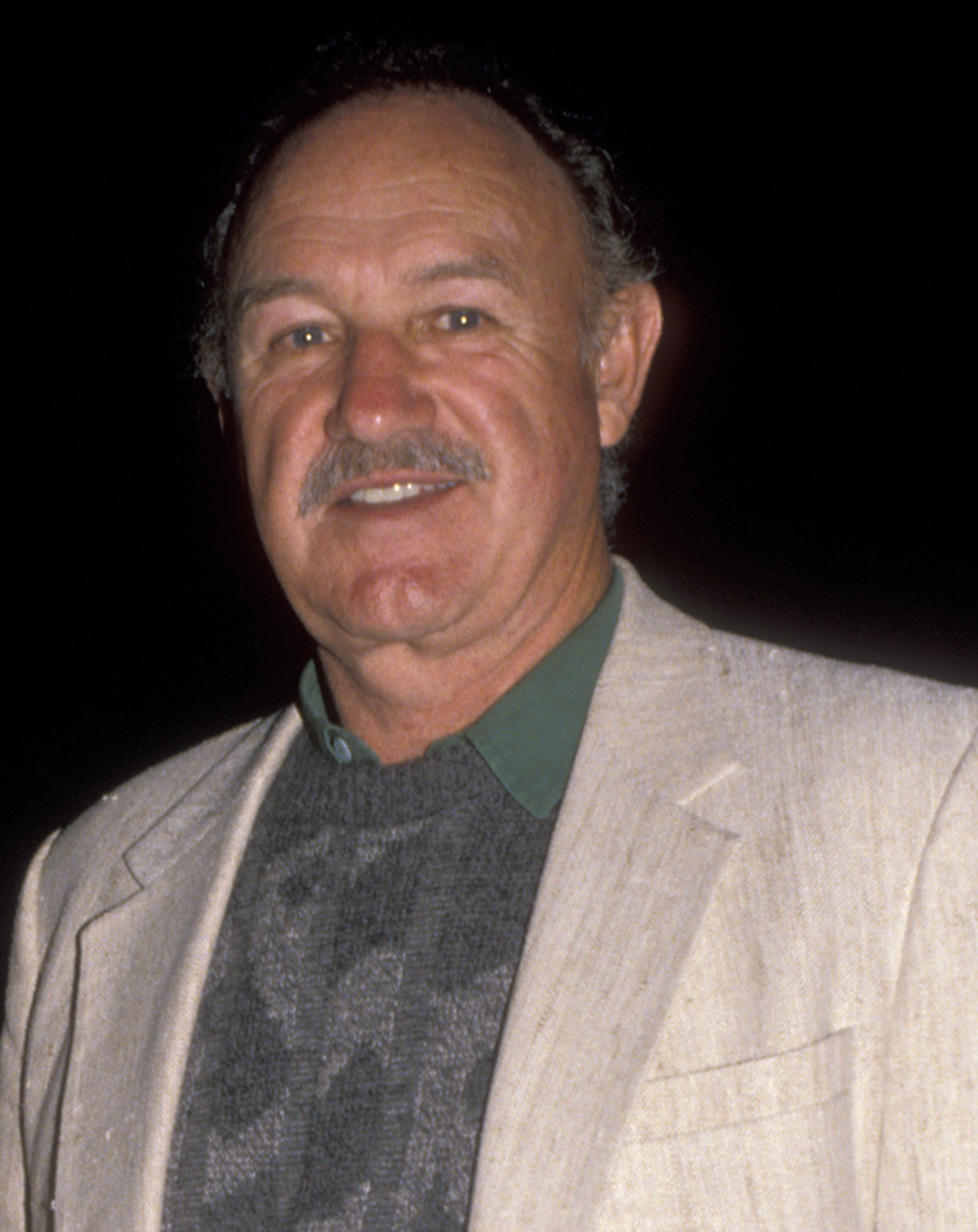 Gene Hackman is pictured during Sugar Ray Leonard Vs. Donny LaLonde Boxing Match, on November 7, 1988 at Caesar's Palace in Las Vegas, Nevada | Source: Getty Images