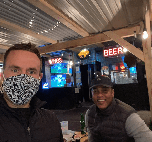 CNN's Don Lemon and Tim Malone enjoy a date night in New York City in November, 2020. | Source: Instagram/timpmalonenyc