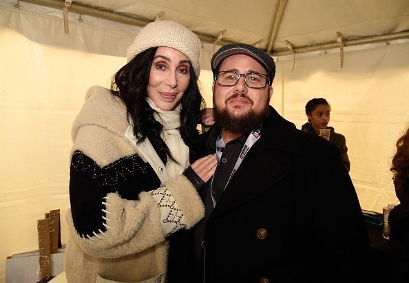 Cher and Chaz Bono at the Women's March on January 21, 2017 in Washington | Photo: Getty Images