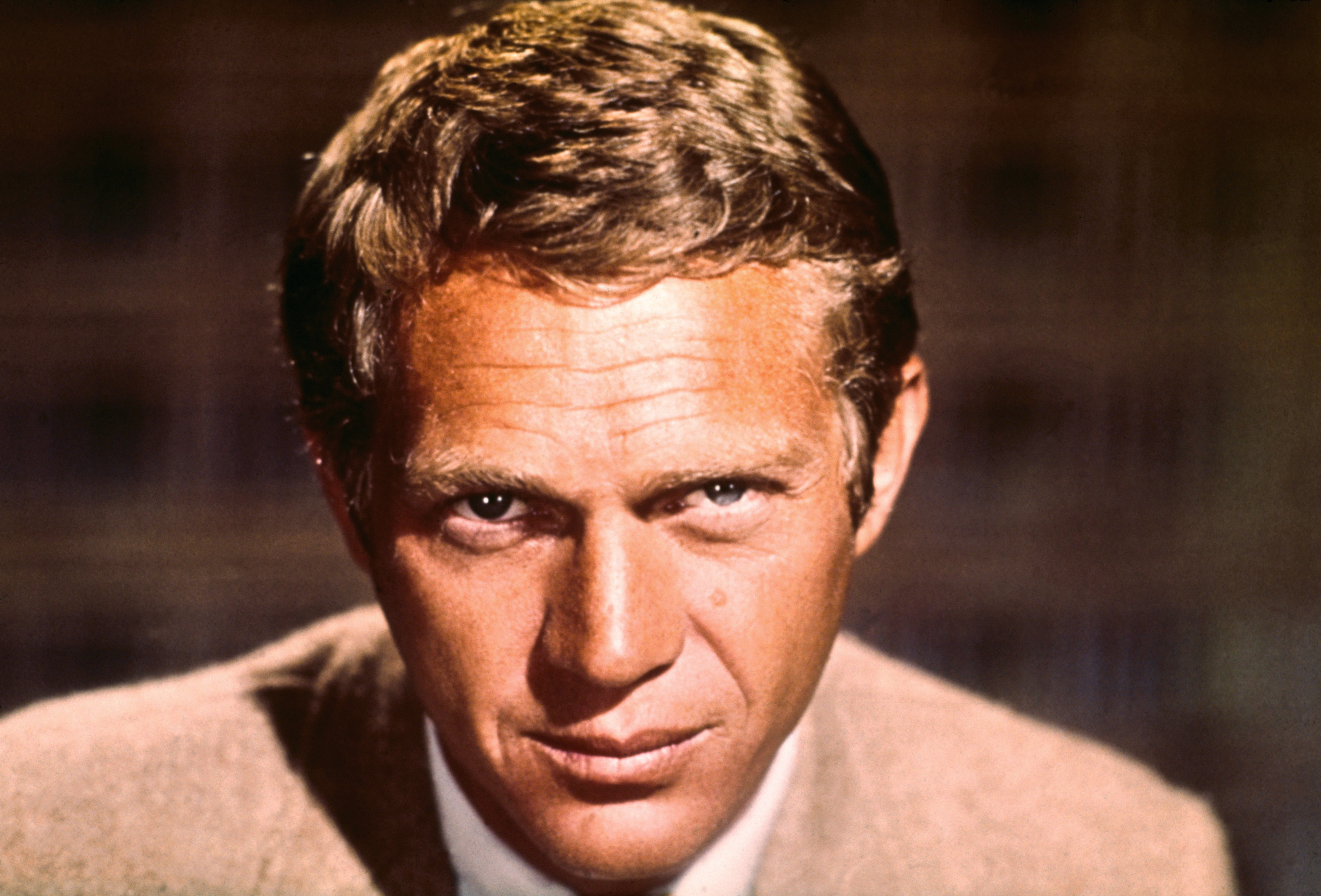 Steve McQueen close-up photo filed on March 1966 | Source: Getty Images