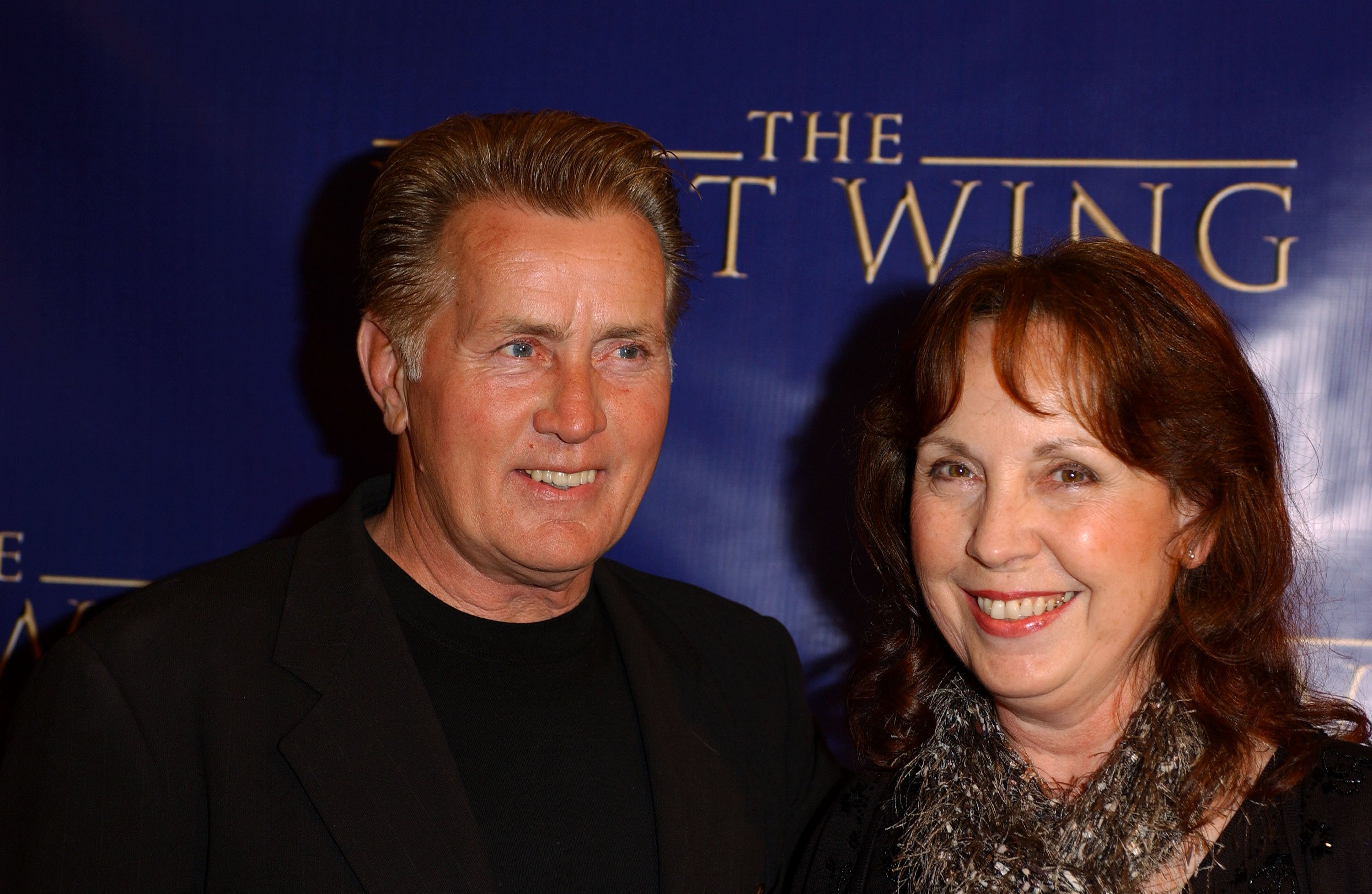 Martin Sheen and his wife Janet Sheen arriving at "The West Wing" 100th Episode celebration at The Four Seasons Hotel on November 1, 2003 in Beverly Hills, California. / Source: Getty Images
