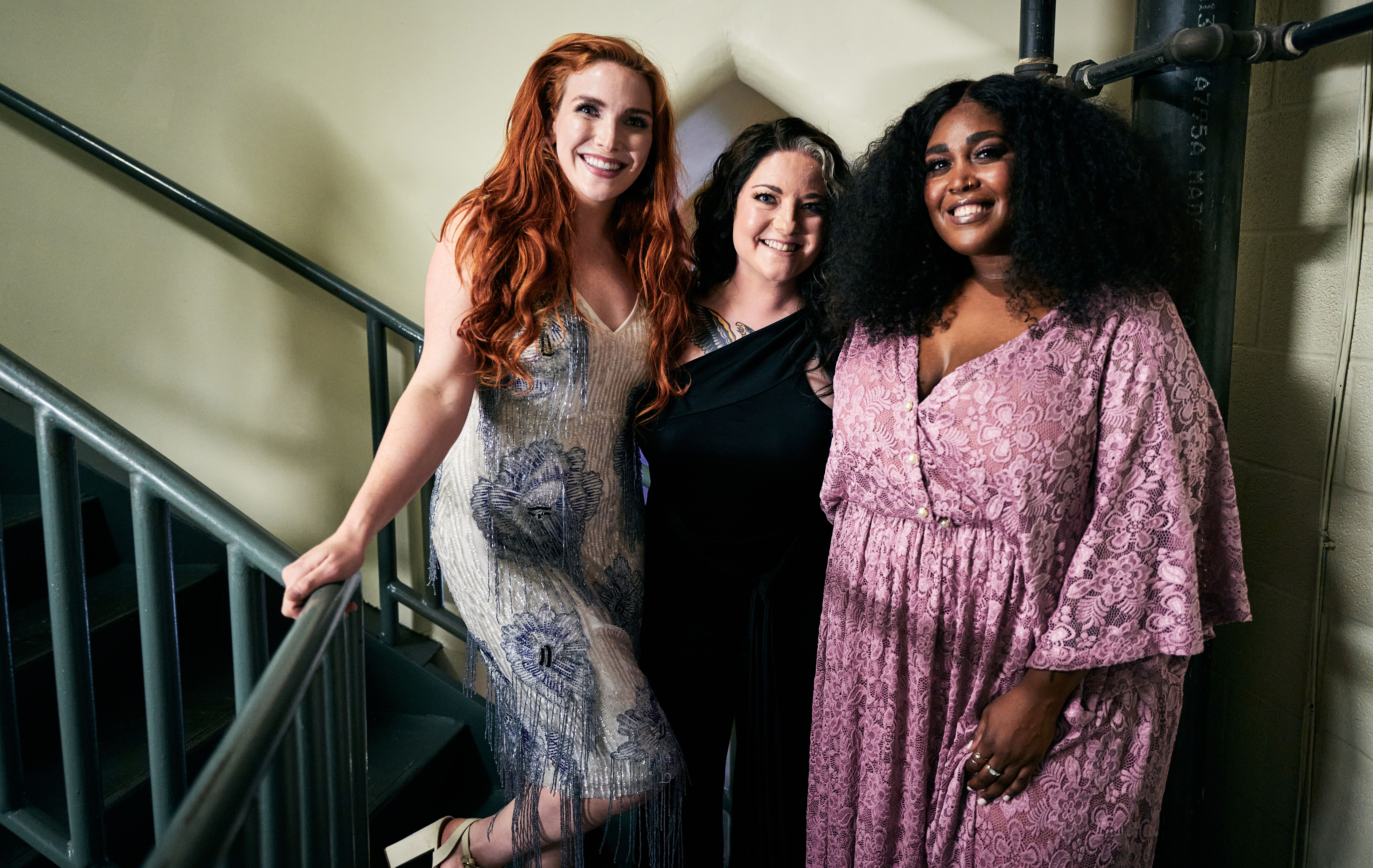 Caylee Hammack, Ashley McBryde and Brittney Spencer at Ryman Auditorium on August 25, 2021, in Nashville, Tennessee.  | Source: Getty Images