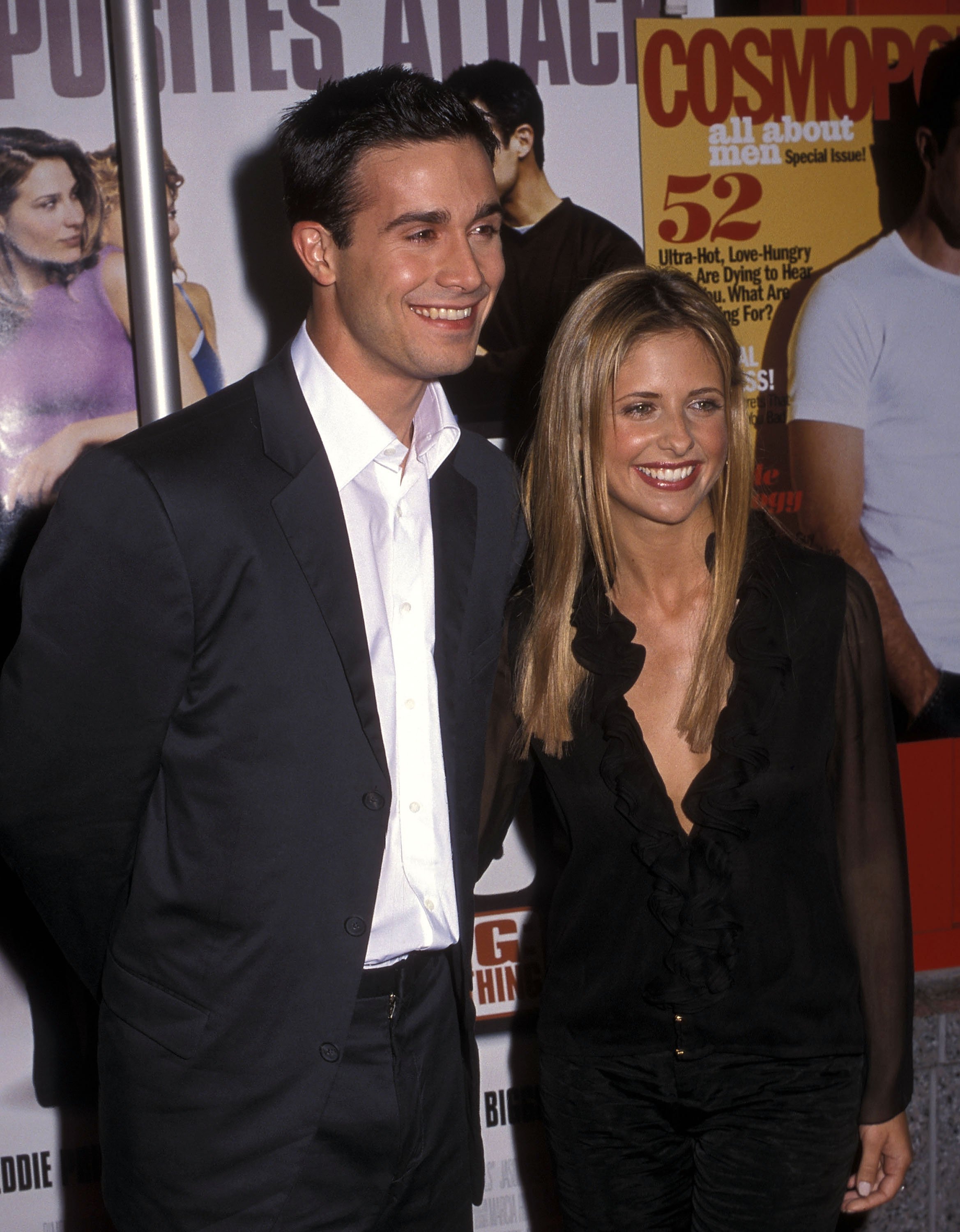 Freddie Prinze Jr. and Sarah Michelle Gellar at the New York premiere of "Boys and Girls" on June 13, 2000 | Source: Getty Images
