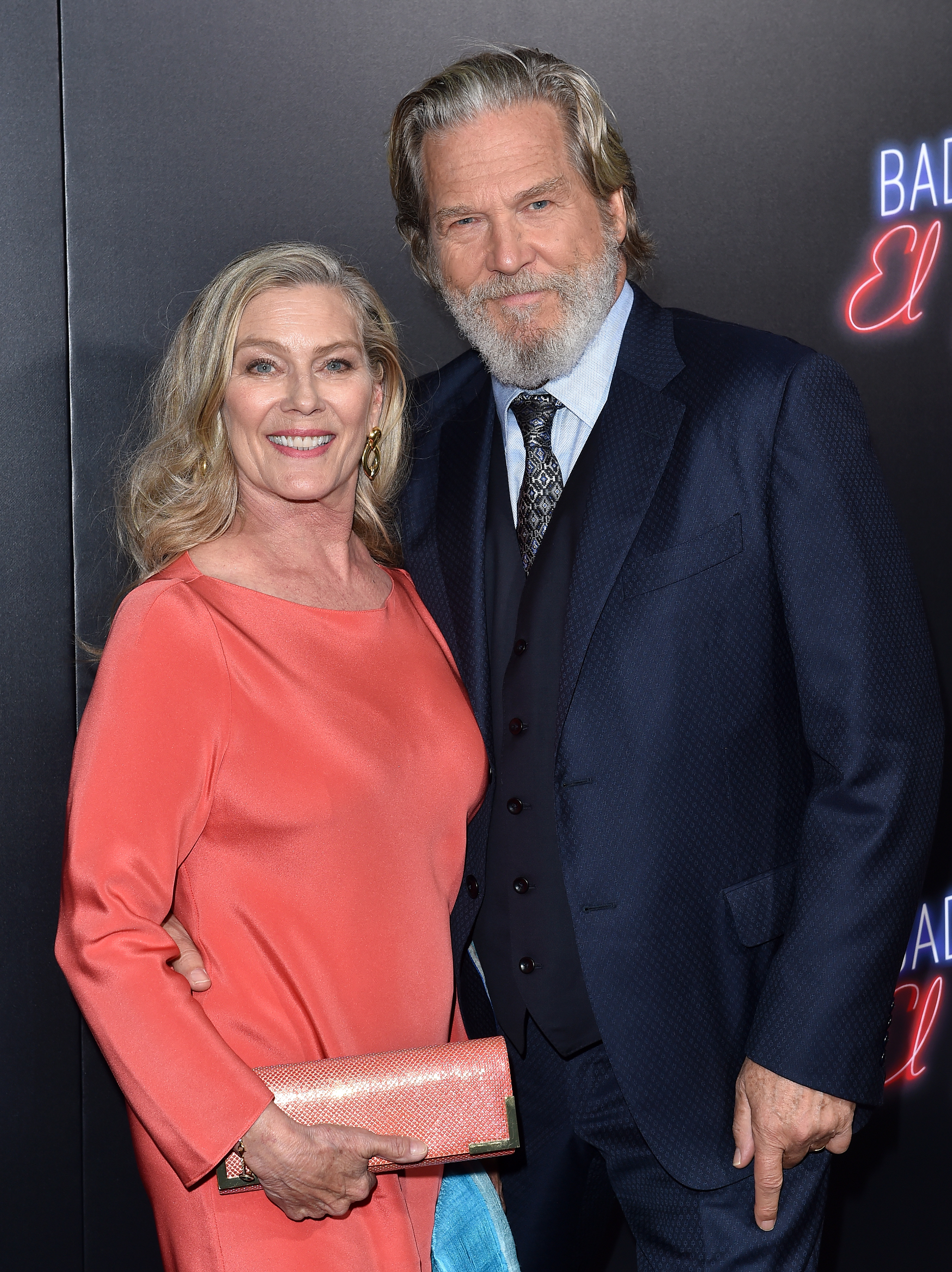 Susan and Jeff Bridges at the premiere of "Bad Times at the El Royale" on September 22, 2018, in Hollywood, California \\\\\\\\\\\\\\\\\\\\\\\\\\\\\\\\ Source: Getty Images