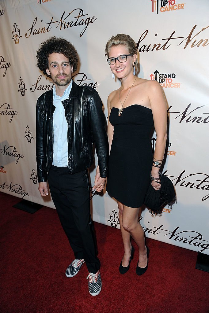 Actor Isaac Kappy and a guest arrive at the interactive evening  | Getty Images