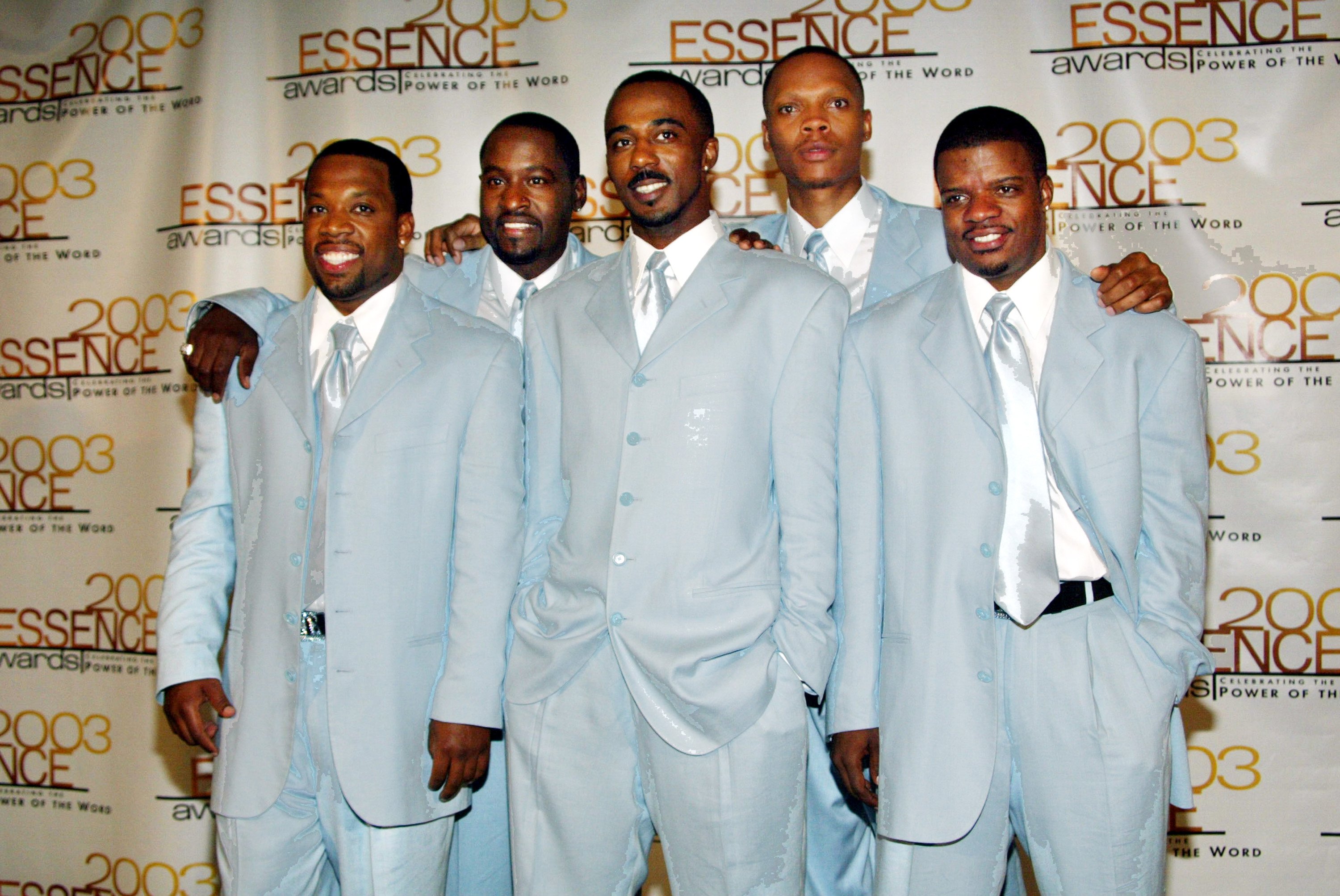 New Edition at the 16th Annual Essence Awards held at the Kodak Theater on June 6, 2003 in Hollywood, California. | Source: Frederick M. Brown/Getty Images