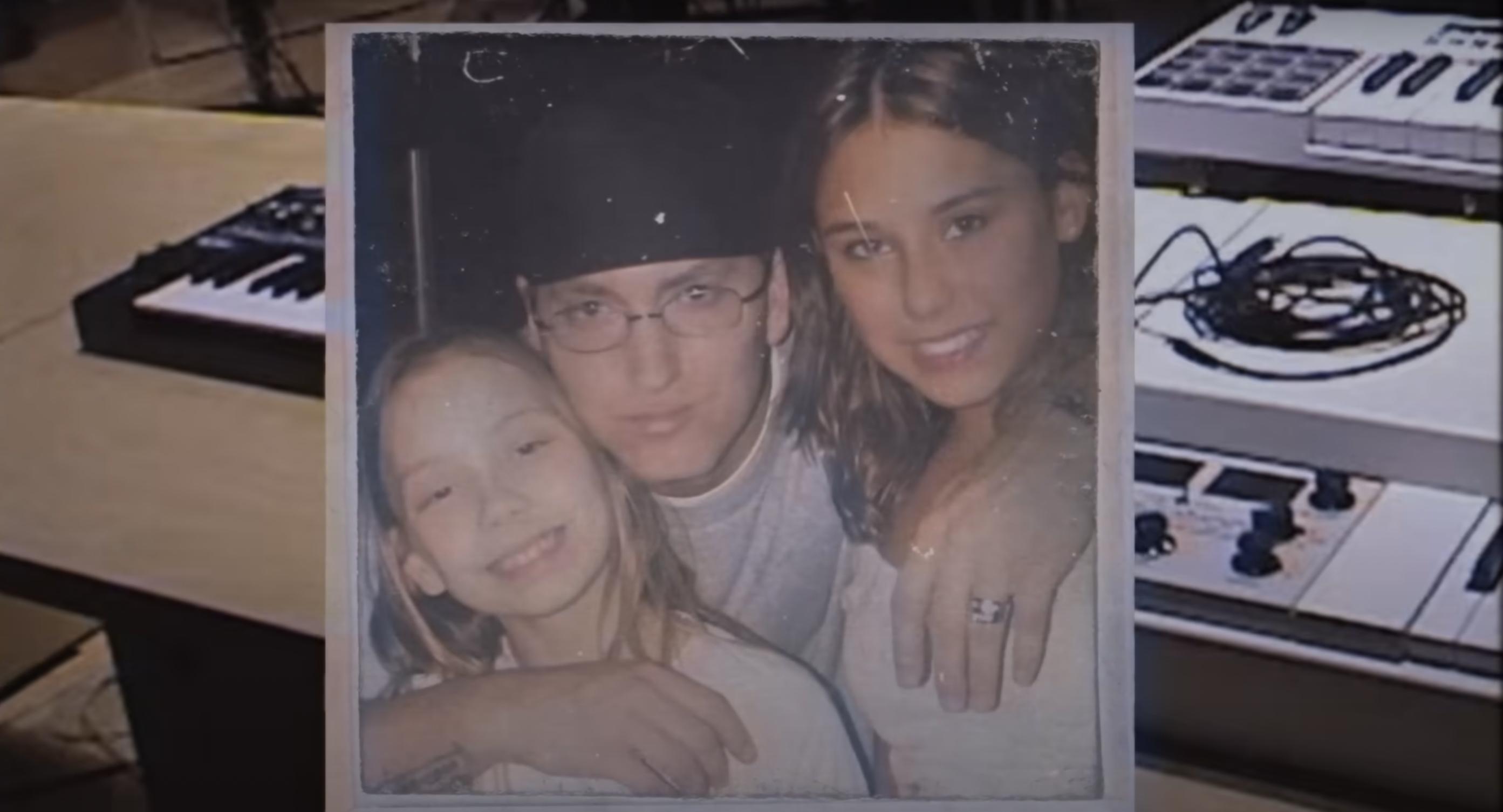 Eminem and his daughter Hailie Jade in a clip uploaded on October 3, 2024 | Source: YouTube/EminemMusic