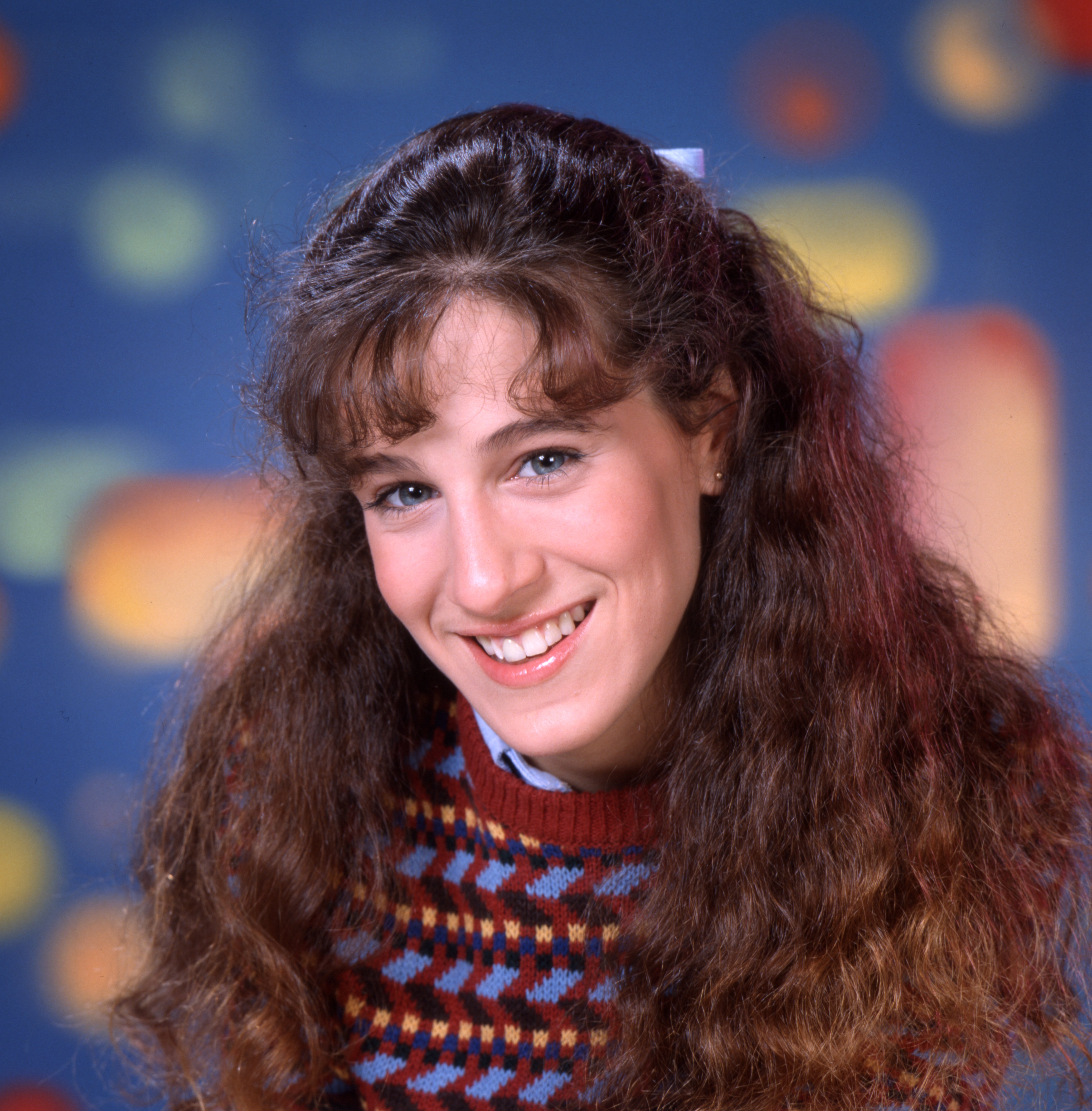 Sarah Jessica Parker (als Patty Greene) in "Square Pegs" am 1. Januar 1982┃Quelle: Getty Images