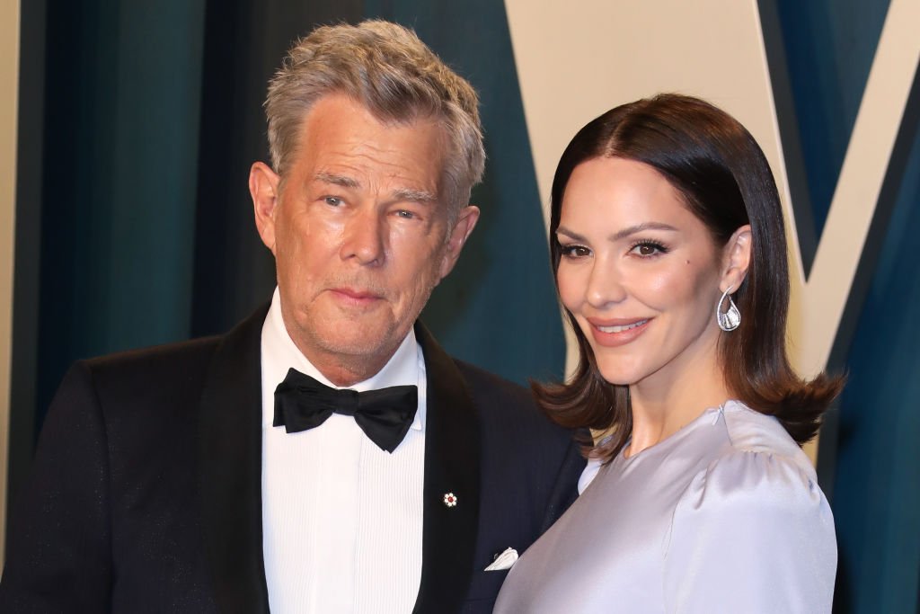 Katharine McPhee and David Foster at the 2020 Vanity Fair Oscar Party at Wallis Annenberg Center for the Performing Arts on February 09, 2020 | Photo: Getty Images