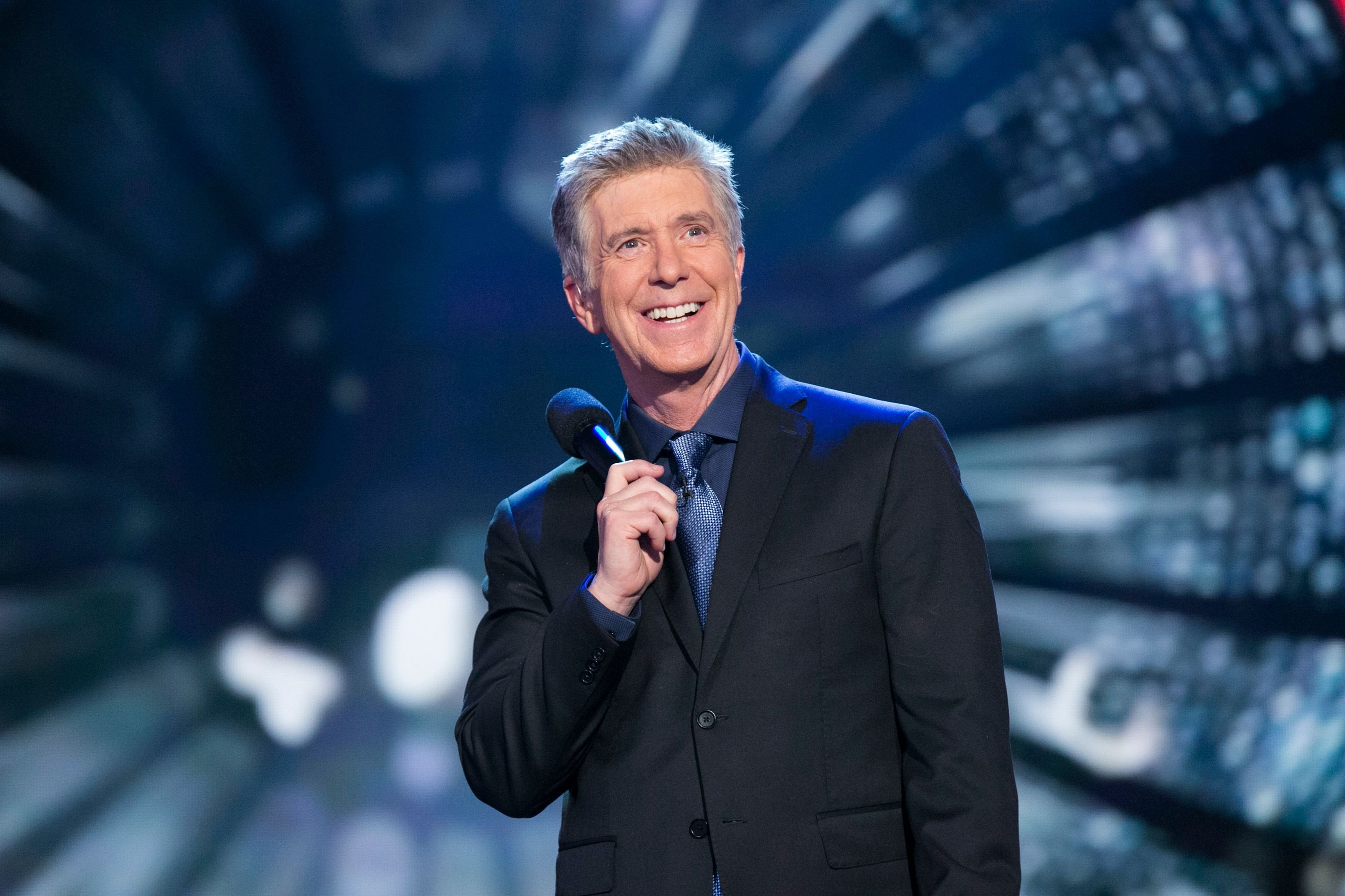Tom Bergeron on the set of "Dancing With The Stars" in Los Angeles | Source: Getty Images