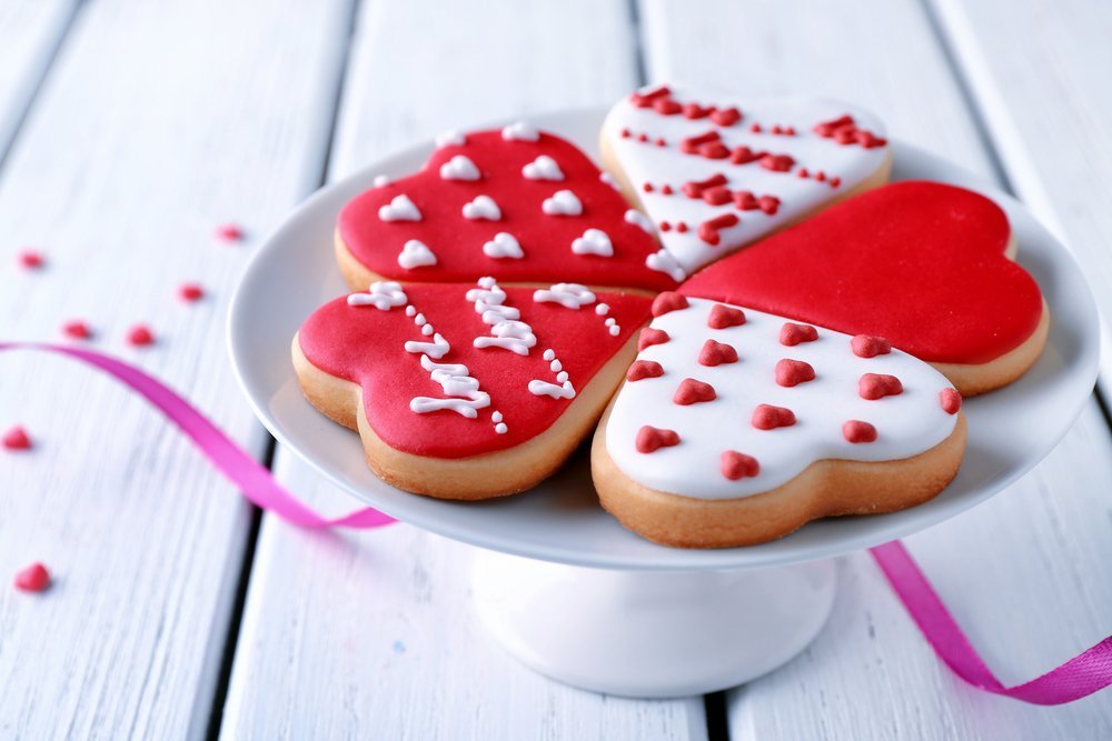 Valentines Day cookies | Photo: Shutterstock