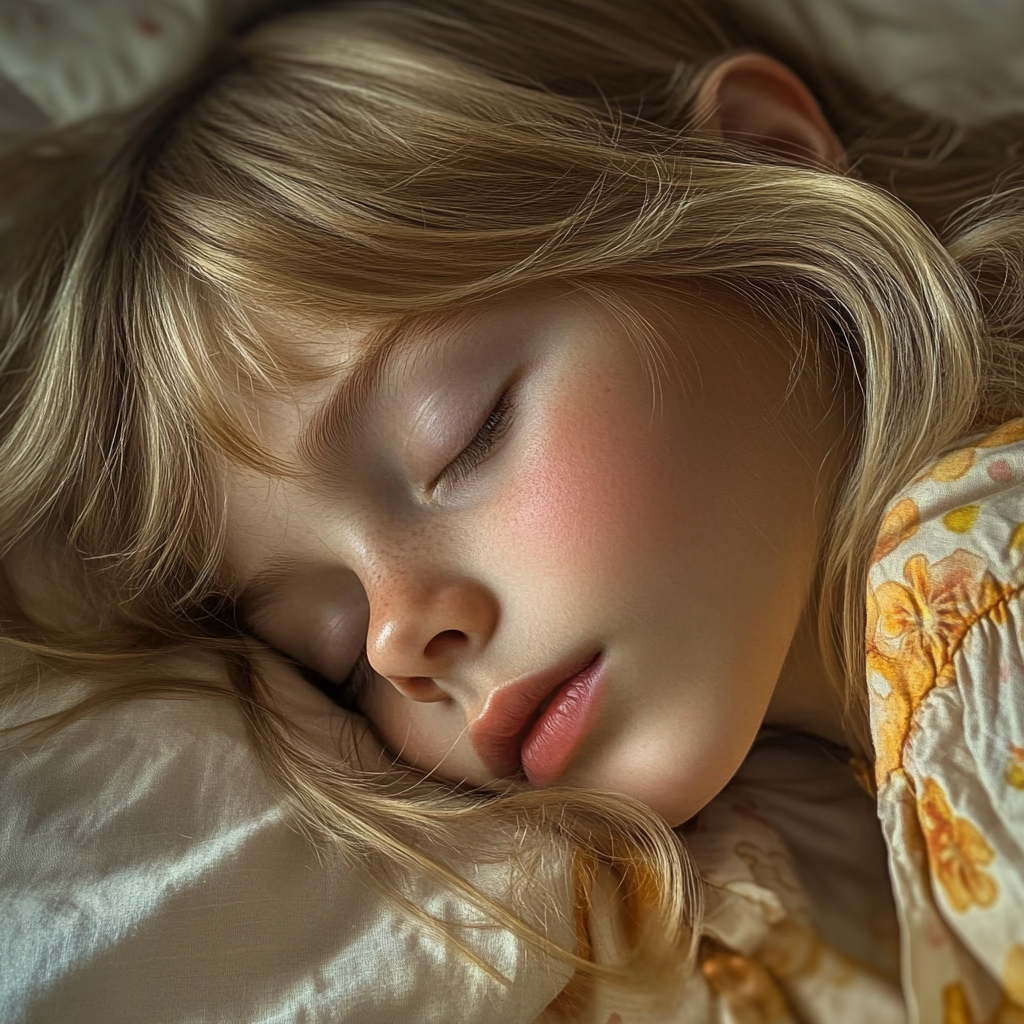 A sleeping girl | Source: Midjourney