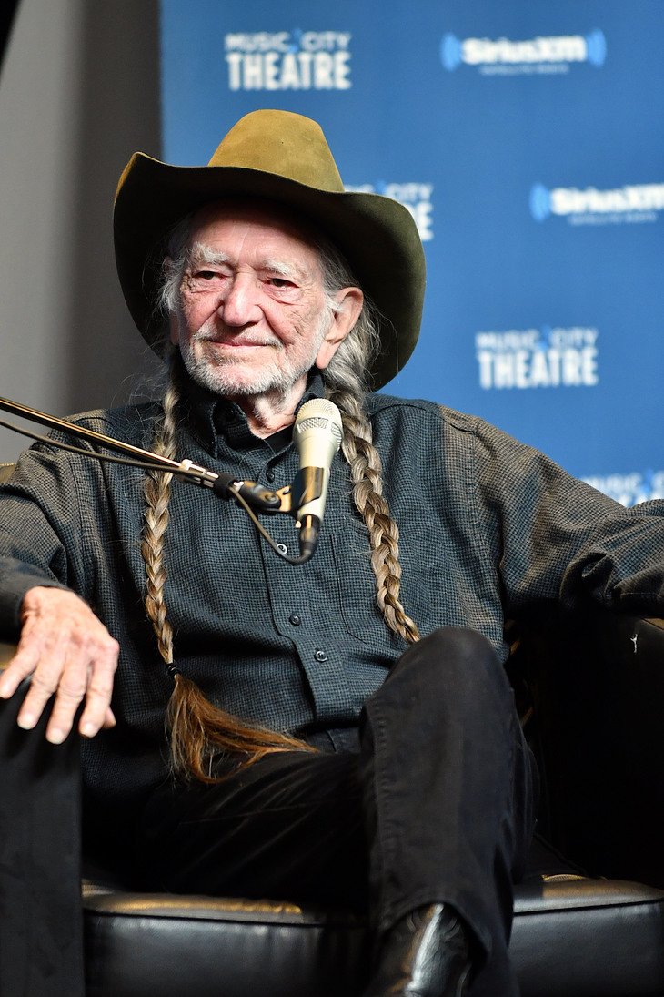 Willie Nelson speaks onstage at his album premier on April 4, 2017, in Nashville, Tennessee. | Source: Getty Images.