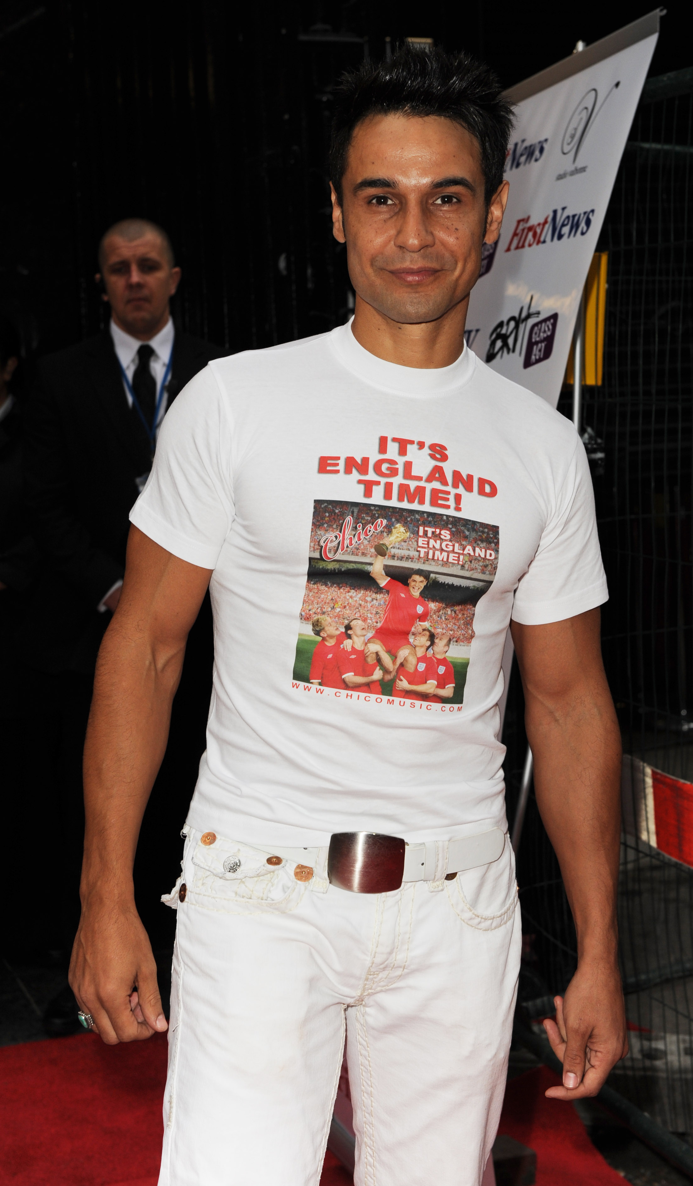 Yousseph "Chico" Slimani at First News' fourth birthday party on 10 June 2010 in London, England. | Source: Getty Images