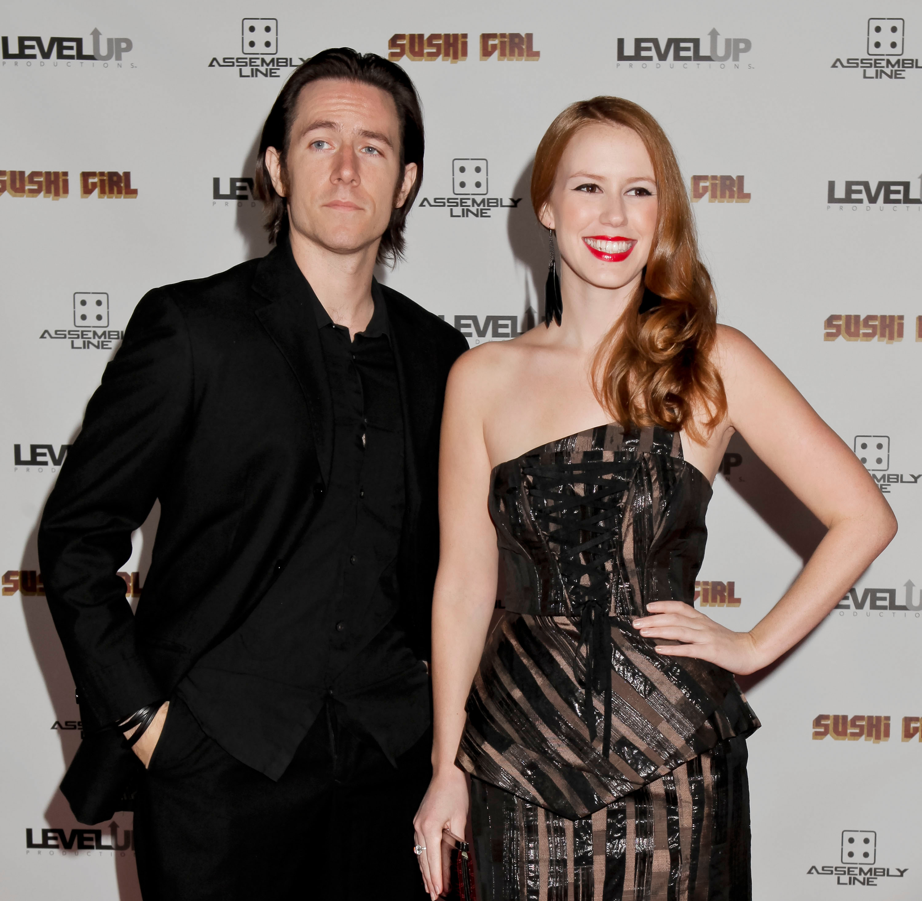 Matthew Mercer and Marisha Ray attend the "Sushi Girl" Los Angeles premiere at Grauman's Chinese Theatre on November 27, 2012, in Hollywood, California. | Source: Getty Images