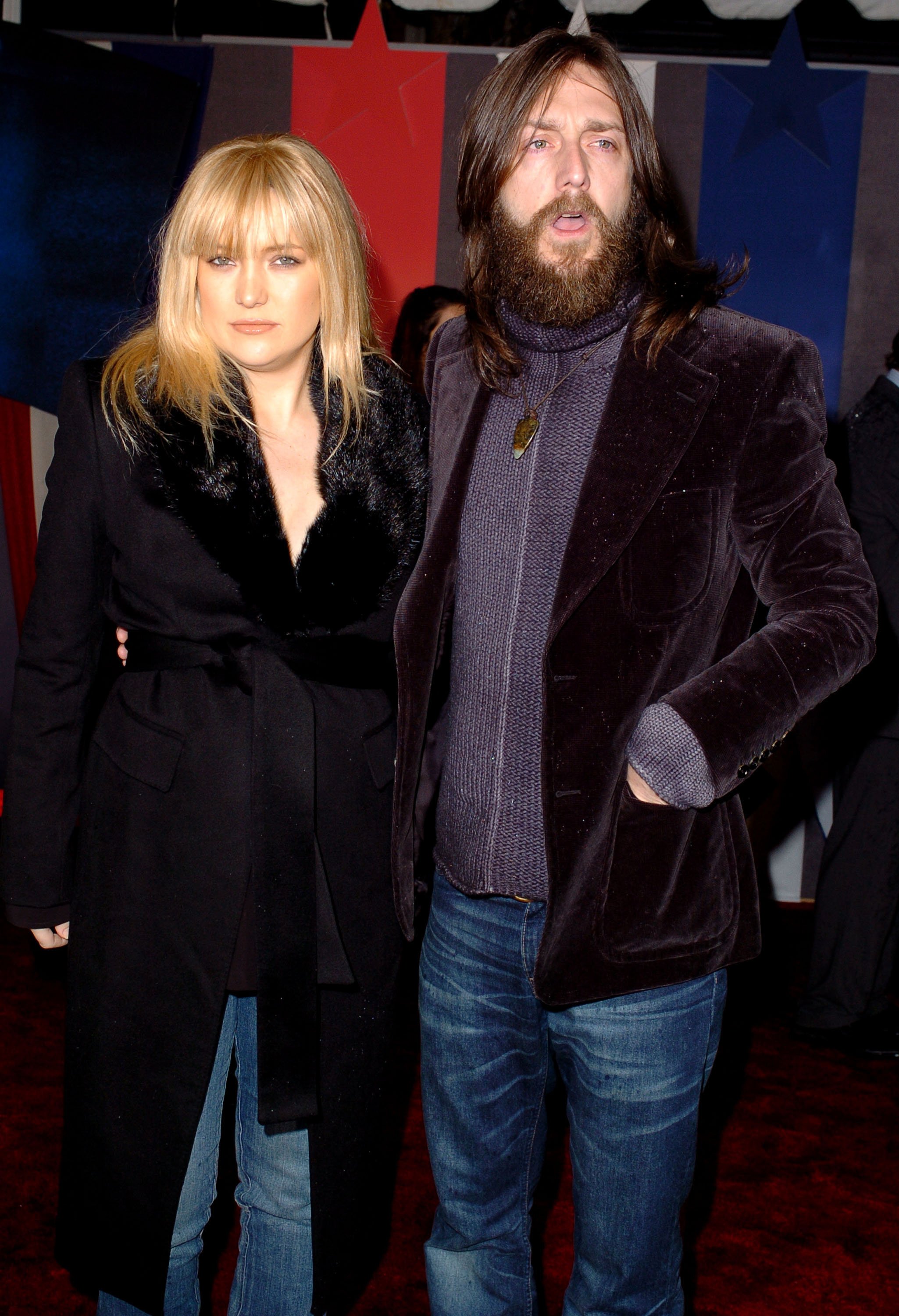 Kate Hudson and Chris Robinson during "Miracle" premiere at El Capitan Theater in Hollywood, California.  / Source: Getty Images