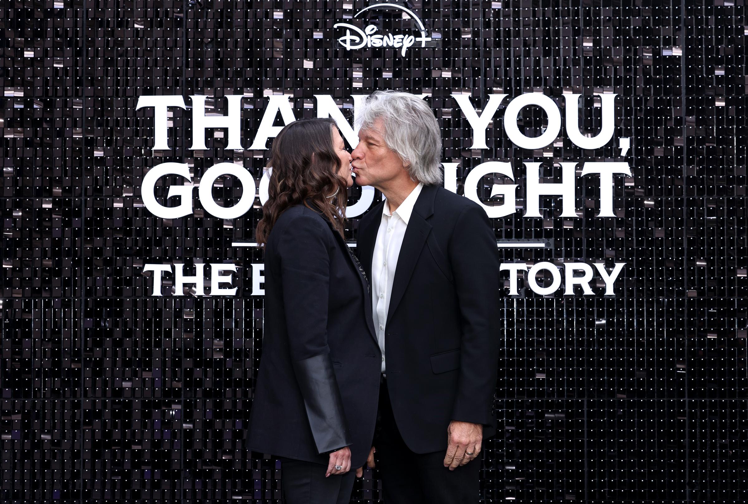 Dorothea Hurley and Jon Bon Jovi attend the UK premiere of "Thank You and Goodnight: The Bon Jovi Story" on April 17, 2024 | Source: Getty Images