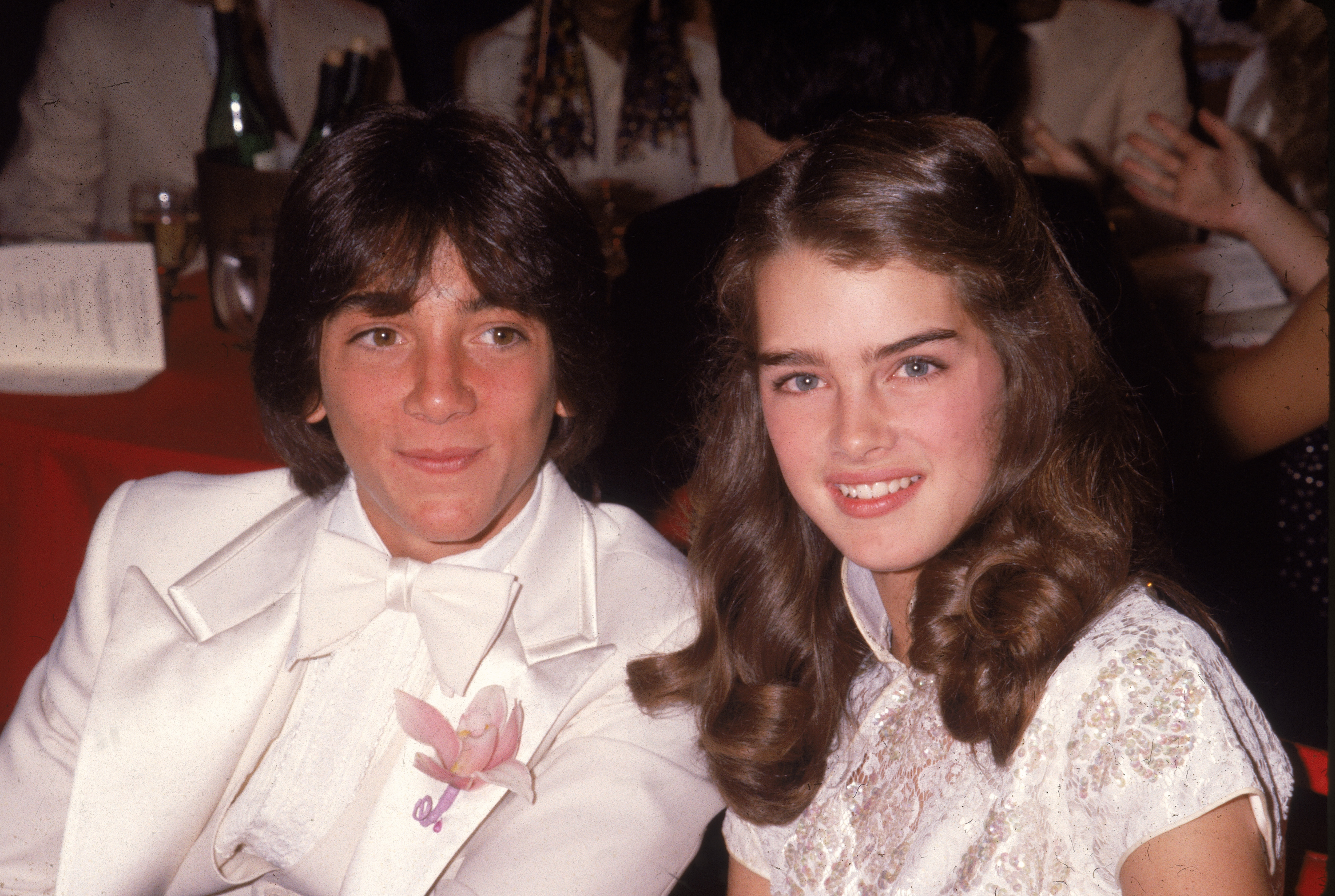 The 80s heartthrob with Brooke Shields during an event circa 1978. | Source: Getty Images