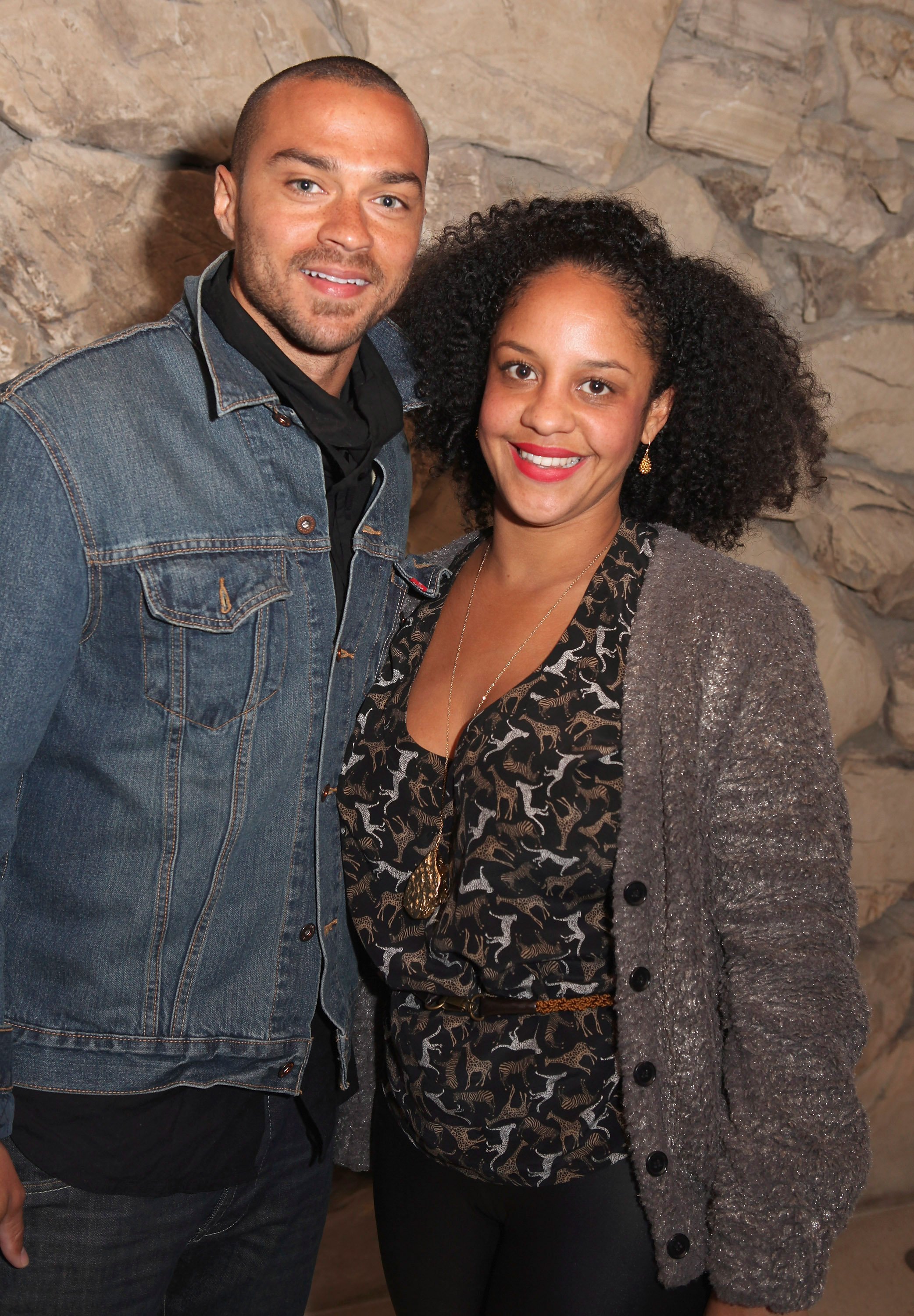 Aryn Drake-Lee and Jesse Williams at the Art Los Angeles Contemporary 2012 VIP Reception in California on January 18, 2012 | Source: Getty Images 