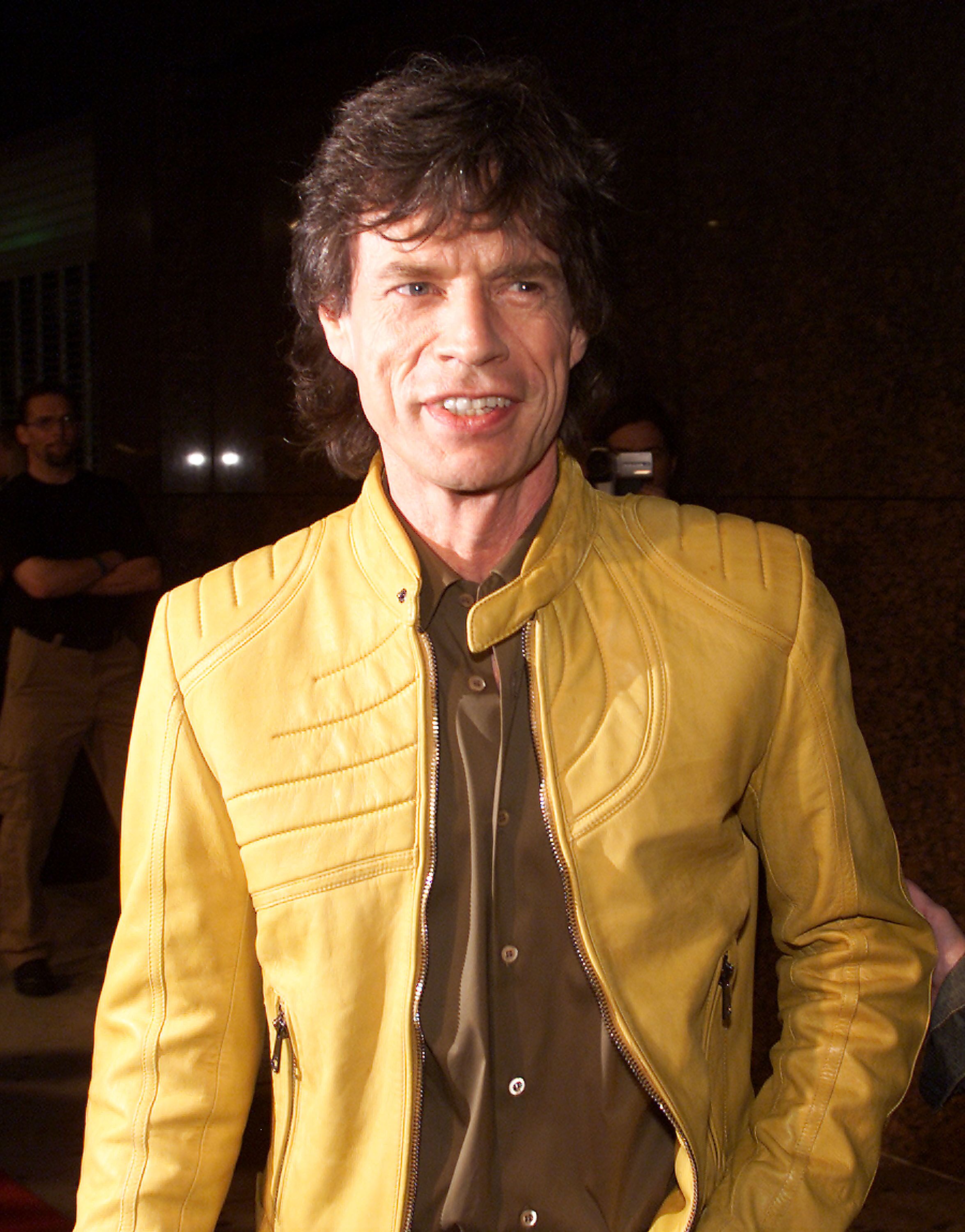 Mick Jagger at the El Rey Theater in Los Angeles to celebrate the release of his new solo album "Goddess in the Doorway" on November 15, 2001 | Photo: Kevin Winter/Getty Images