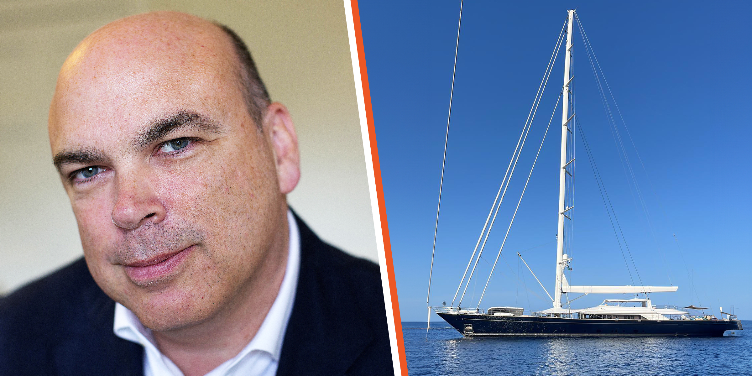 Mike Lynch | Bayesian superyacht | Source: Getty Images | x.com/giuliowithag