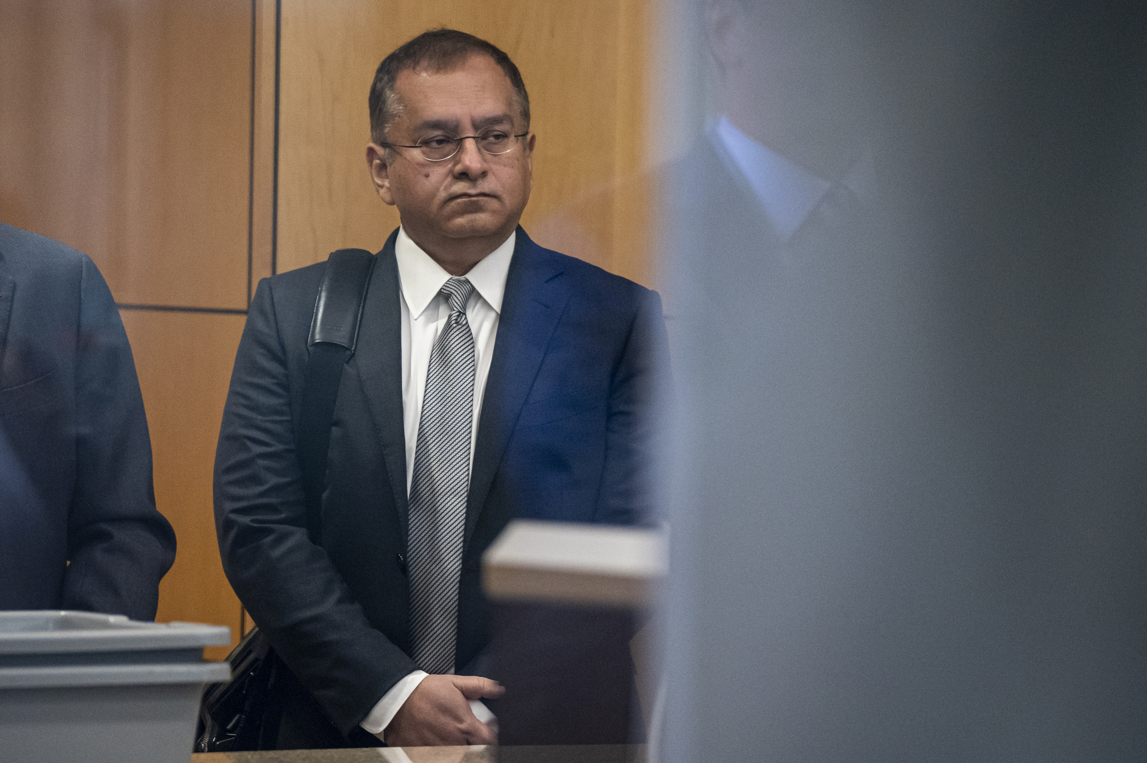 Sunny Balwani at federal court in San Jose, California, on Wednesday, December 7, 2022. | Source: Getty Images