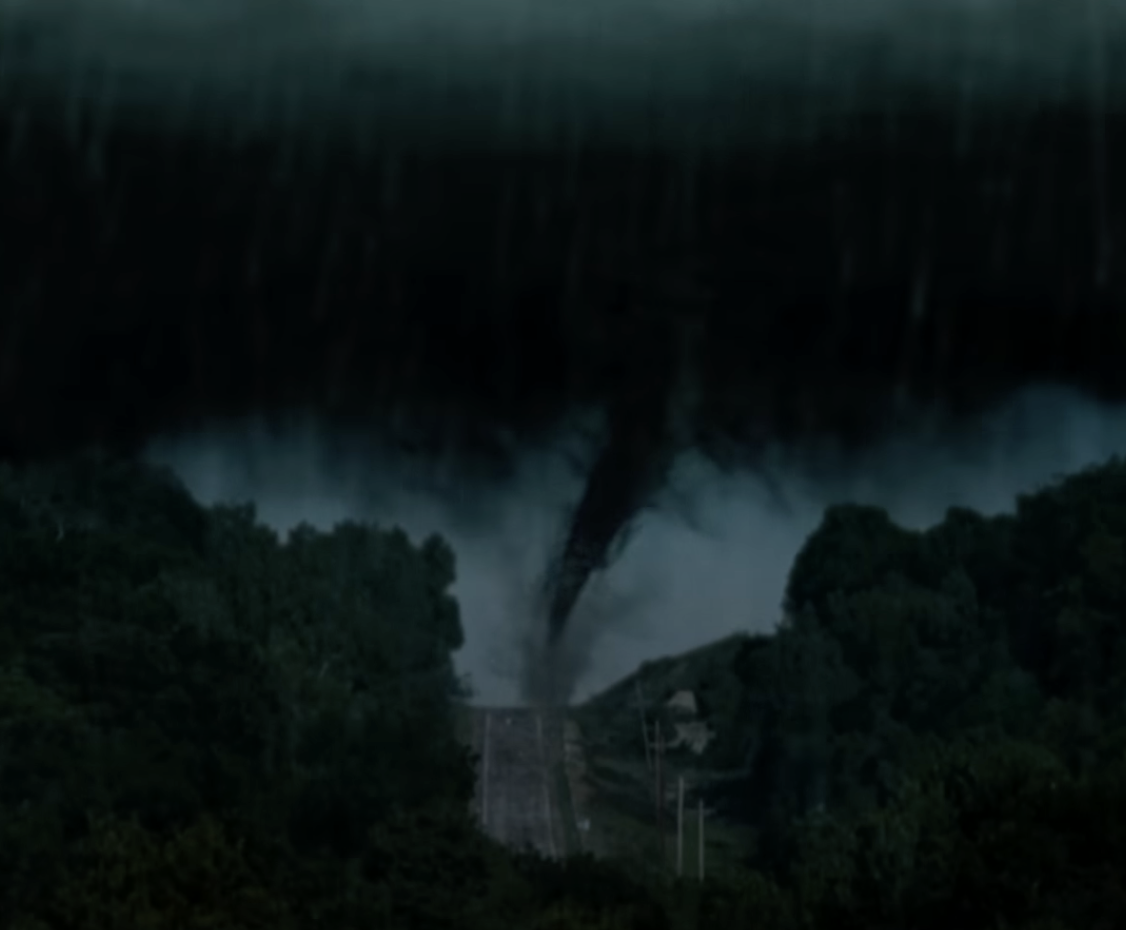 An image of a tornado in 1996's "Twister" in a clip uploaded on May 21, 2024 | Source: YouTube/Warner Bros. Entertainment