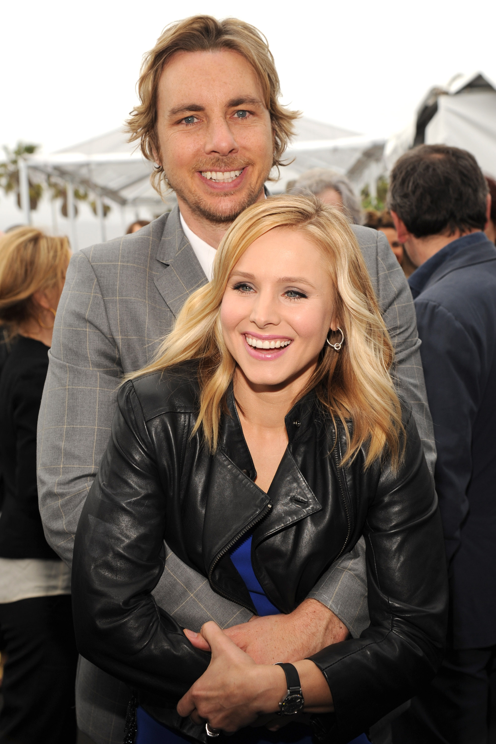 Dax Shepard and Kristen Bell at the Film Independent Spirit Awards in Santa Monica, California on March 1, 2014 | Source: Getty Images