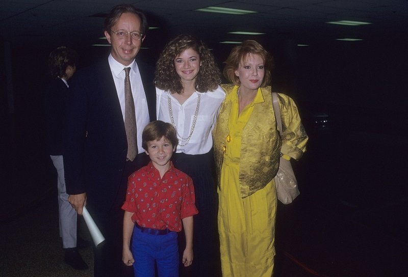 Max Wright, Andrea Elson, Anne Schedeen und Benji Gregory am 2. Juni 1987 in Century City, Kalifornien | Quelle: Getty Images