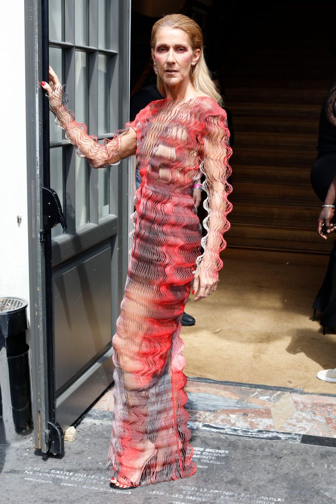 Céline Dion ose une robe bien particulière / Source : Getty images Céline Dion ose une robe bien particulière / Source : Getty images