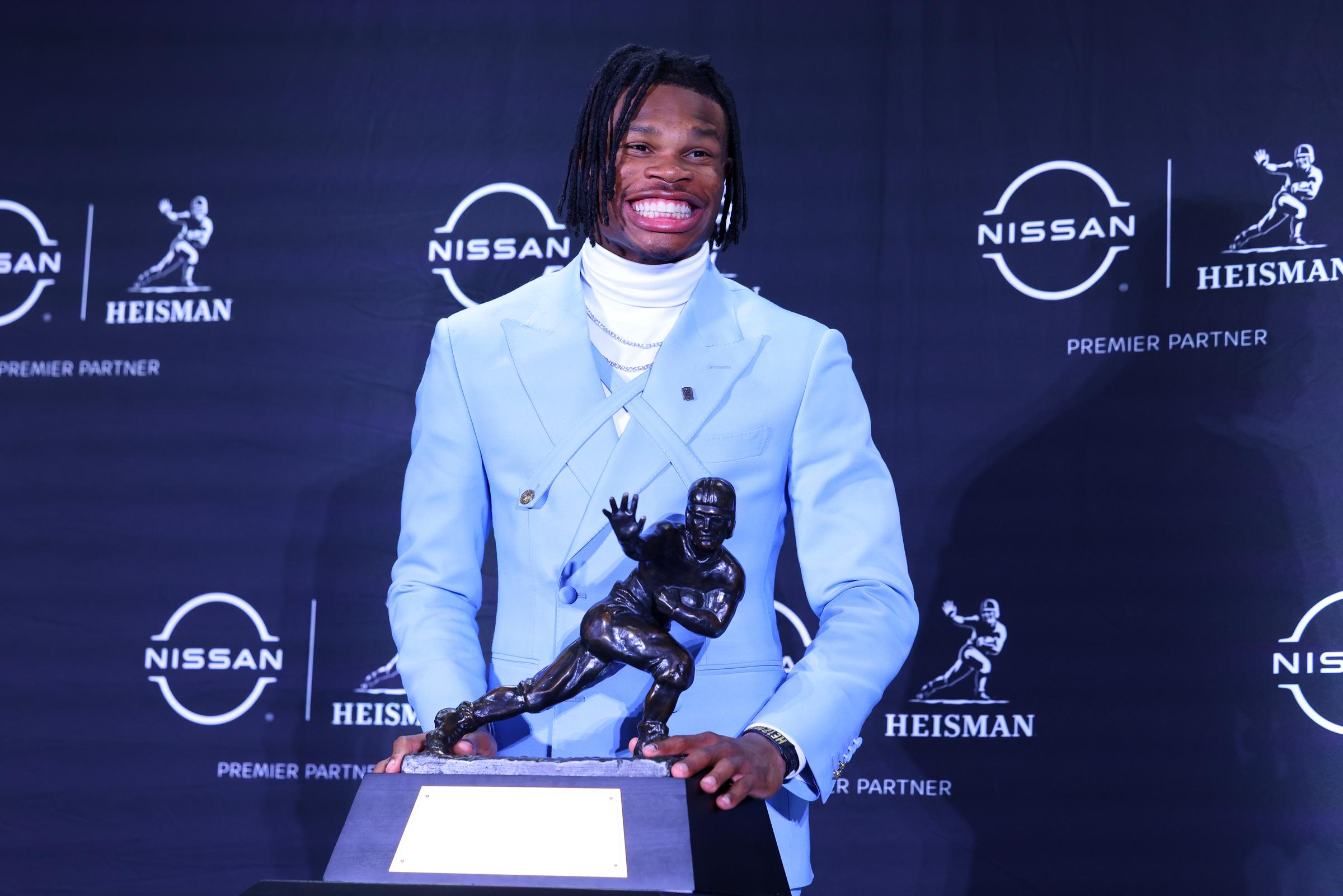 Travis Hunter on December 14, 2024, in New York | Source: Getty Images