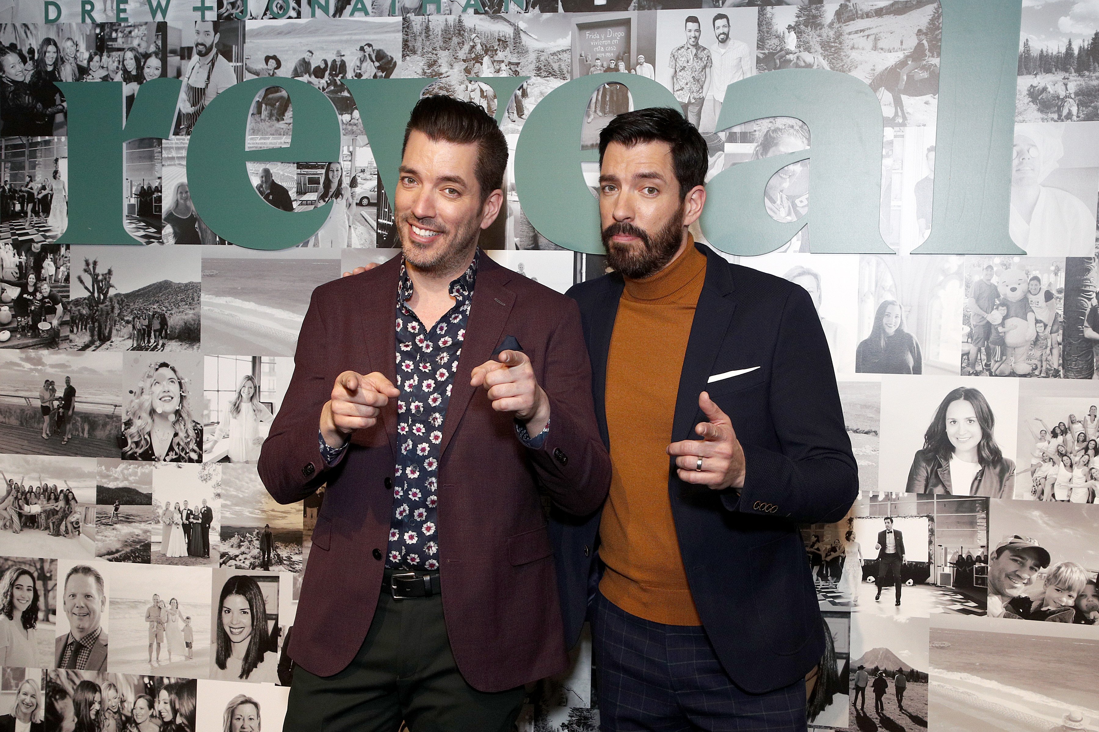 Jonathan Scott and Drew Scott celebrate the premier issue of New Meredith Corporation's lifestyle publication Reveal at Meredith, INC on January 09, 2020 in New York City | Source: Getty Images