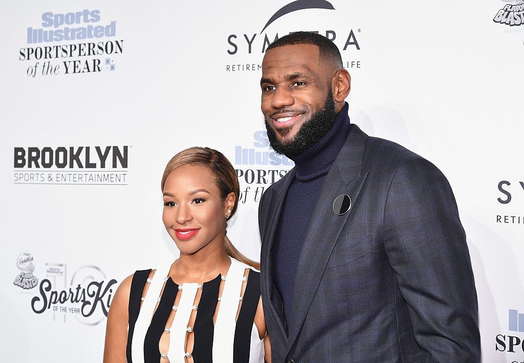 Lebron James and Savannah Brinson gracing the Sports Illustrated Sportsperson of the Year Ceremony in 2016. | Photo: Getty Images