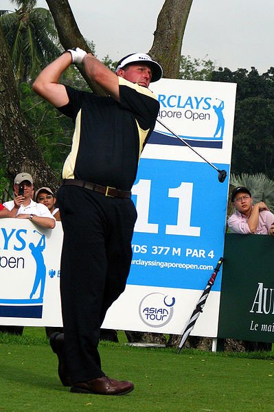 Phil Mickelson at 2007 Barclays Singapore Open | Source: Wikimedia Creative Commons/ Siyi Chen