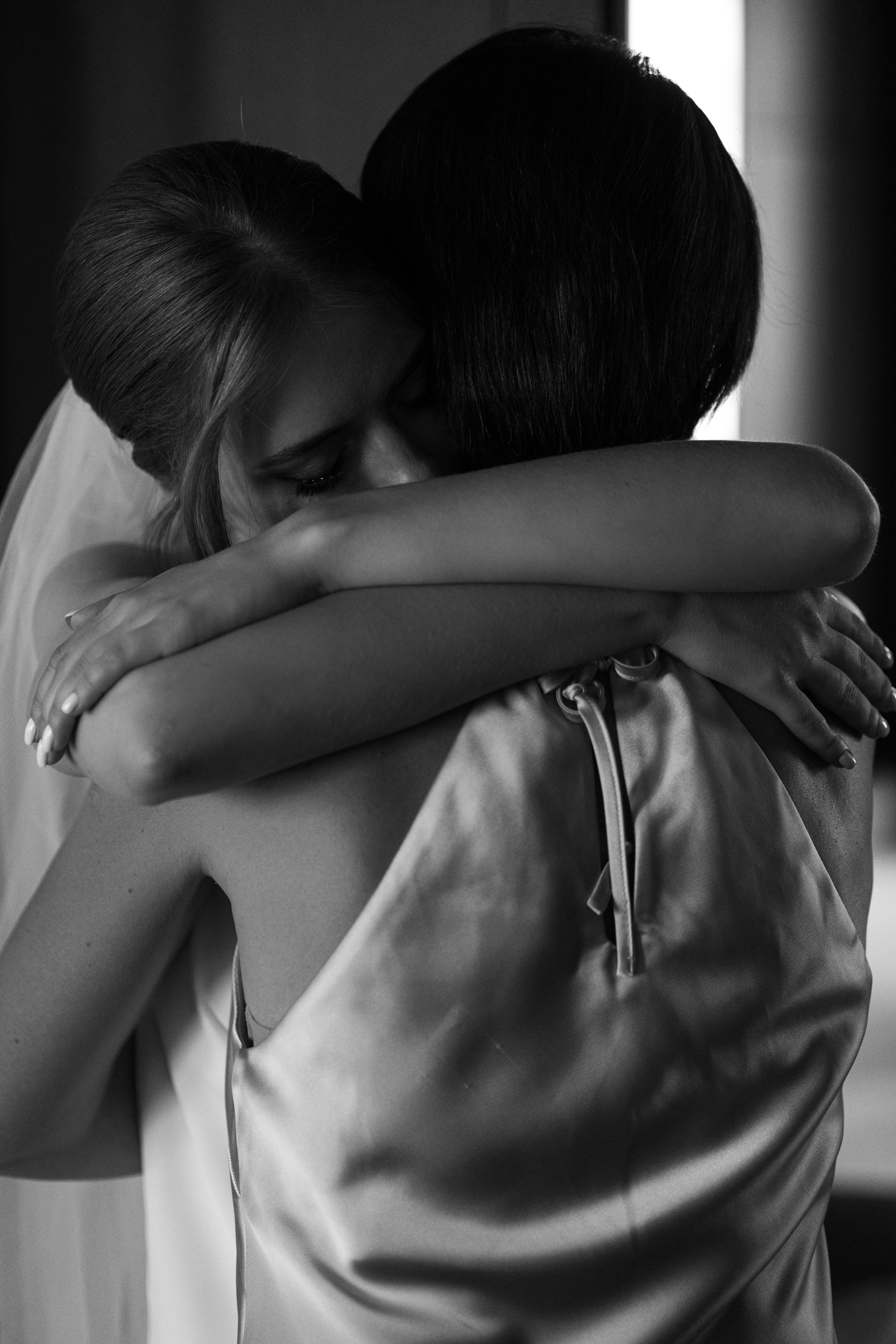 A bride hugging her mother-in-law | Source: Getty Images