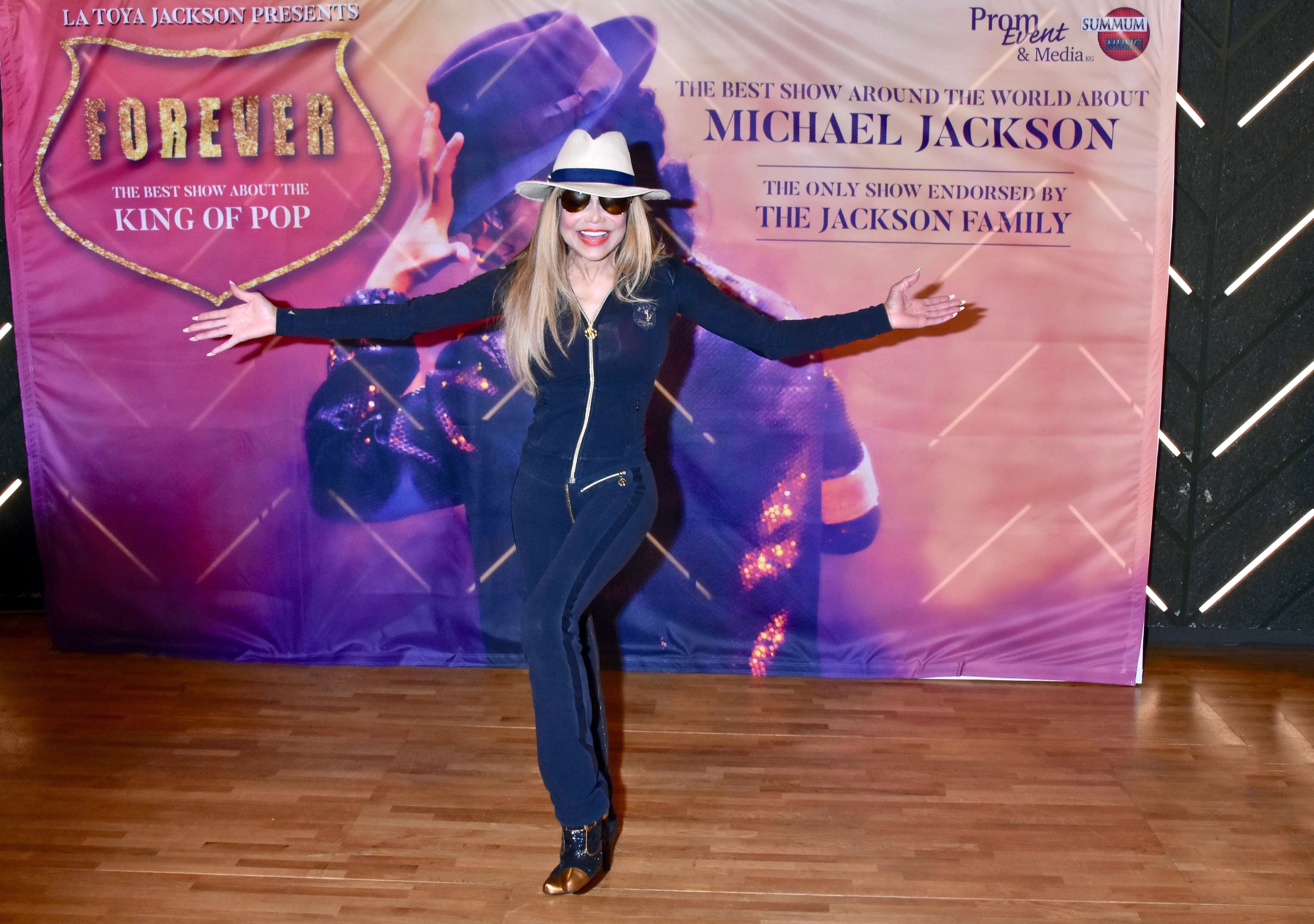 LaToya Jackson during the "Forever - King Of Pop" press conference at Verti Music Hall on November 18, 2019 in Berlin, Germany | Photo: GettyImages