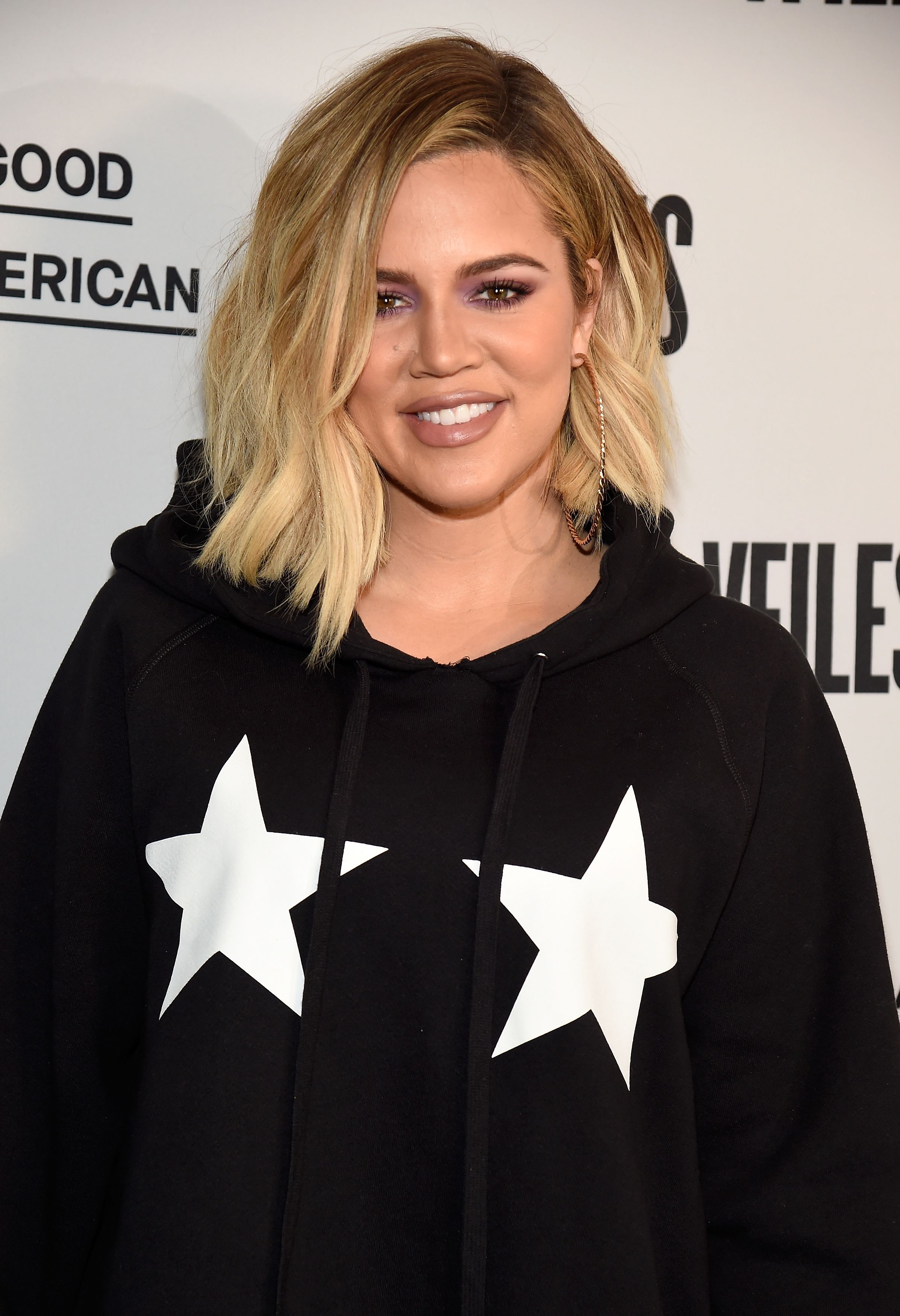 Khloe Kardashian at the Khloe Kardashian & Emma Grede Celebrate Good American Pop-Up in Collaboration with VFILES on October 26, 2017 | Photo: Getty Images